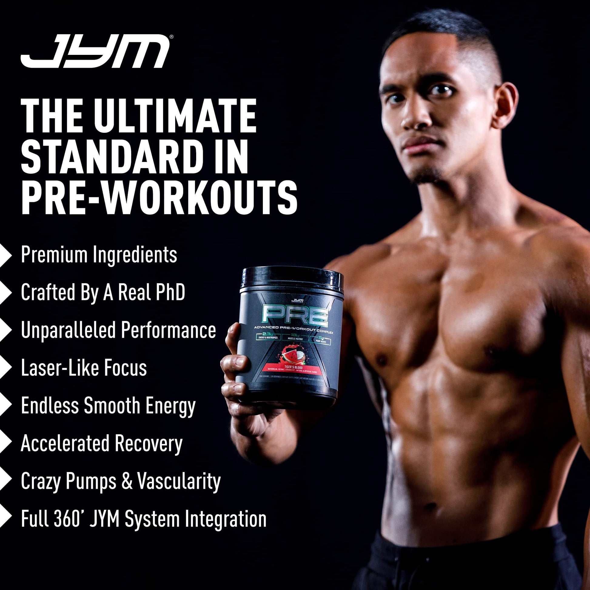 PRE JYM X - Rise N' Grind JYM Supplement Science uk supplements