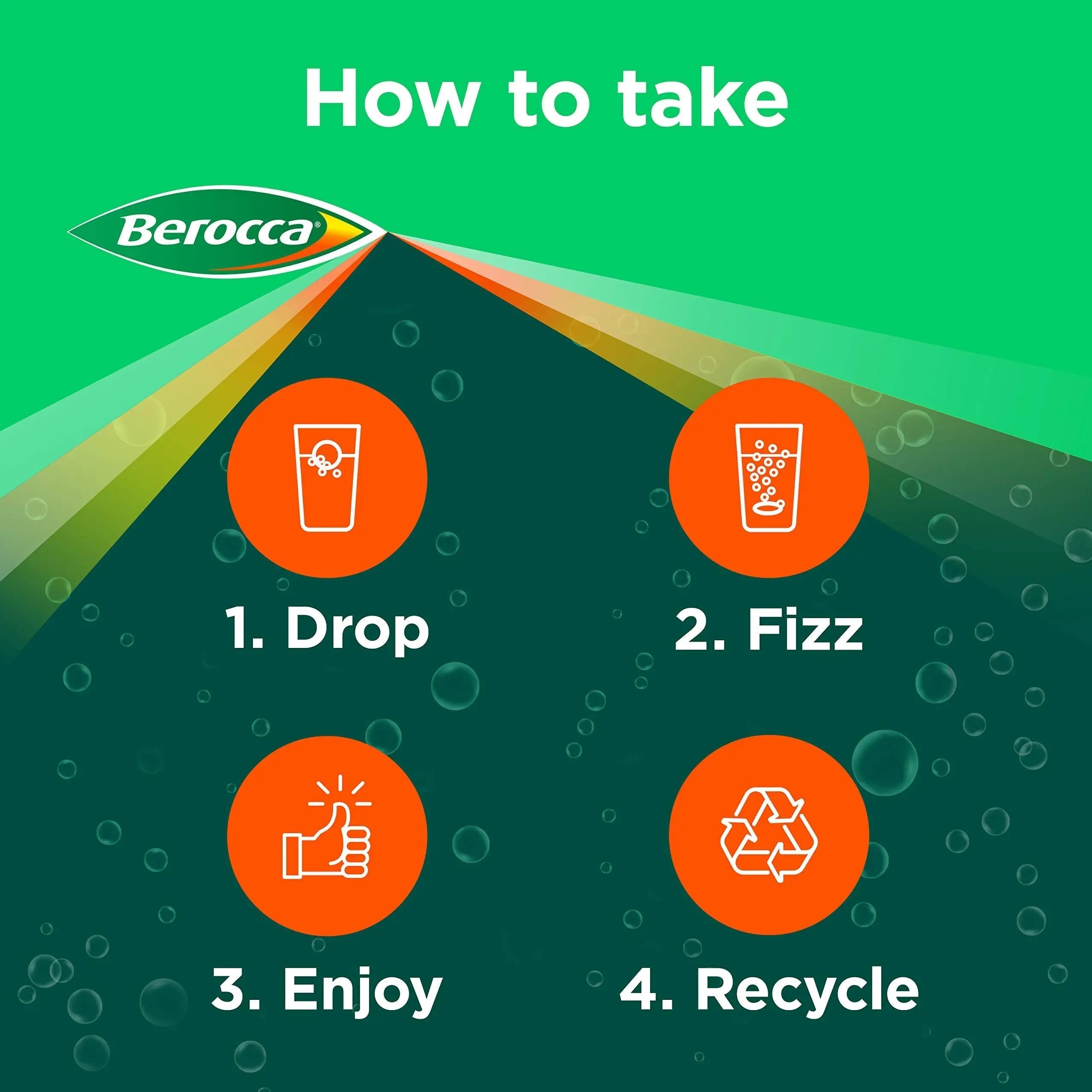 Berocca Boost Multivitamin Tablets Pack Of 20 Berocca uk supplements