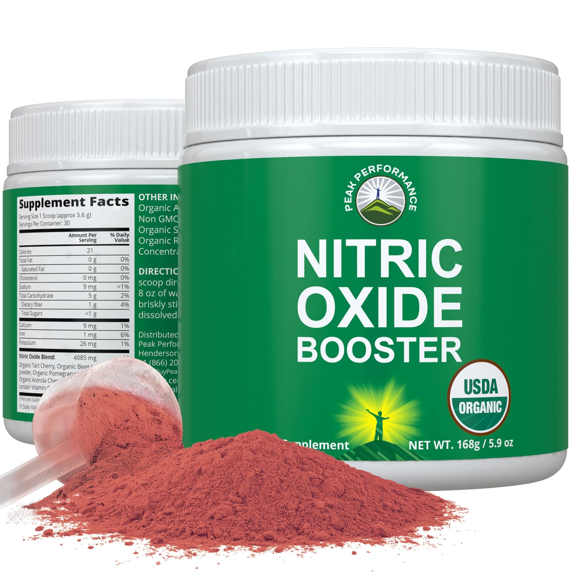 USDA Organic Plant Based Nitric Oxide Booster Powder Supplement for Men & Women. Caffeine Free Supplements 5 Top Organic Ingredients. Beet Root, Tart Cherry, Acerola Cherry, Pomegranate, Red Ginseng Peak Performance uk supplements