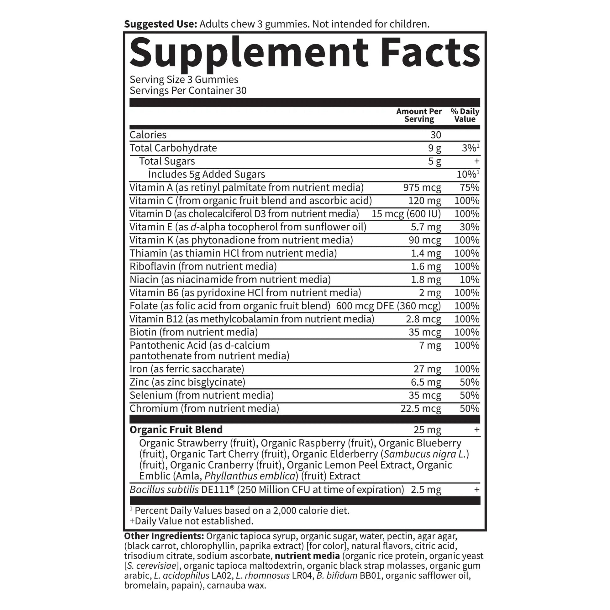 Essential Prenatal Gummy Vitamins for Women with Iron: Folate, Biotin, D3 & B12 + Probiotics for Digestion, Vitamin Code Multivitamin Garden of Life uk supplements