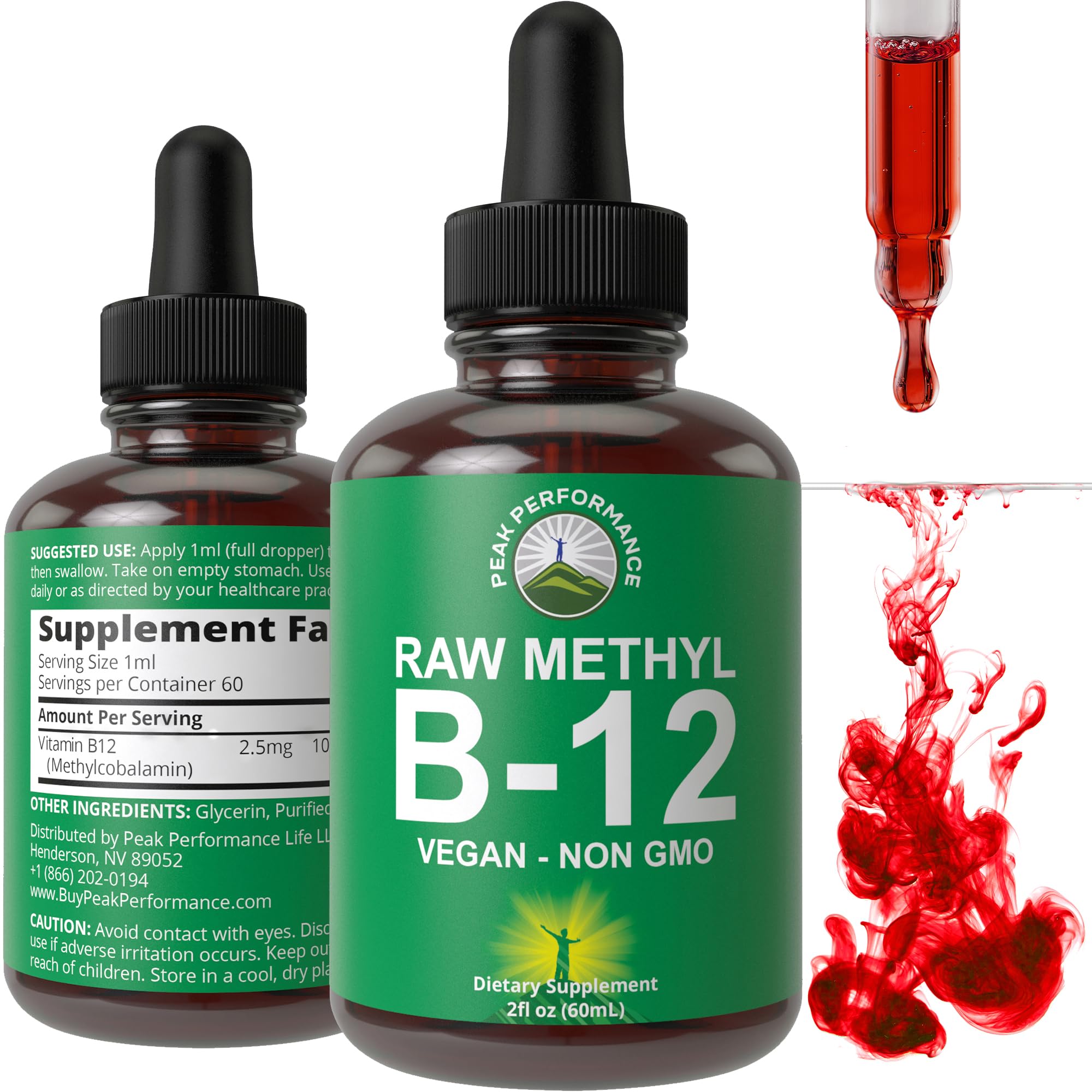 Raw Methyl B12 Liquid Drops. Sublingual Fast Acting Advanced Vegan B 12 Liquid Vitamin Supplement. High Bioavailability Methylcobalamin B-12 Vitamins for Energy, Focus and Relief. for Men + Women Peak Performance uk supplements