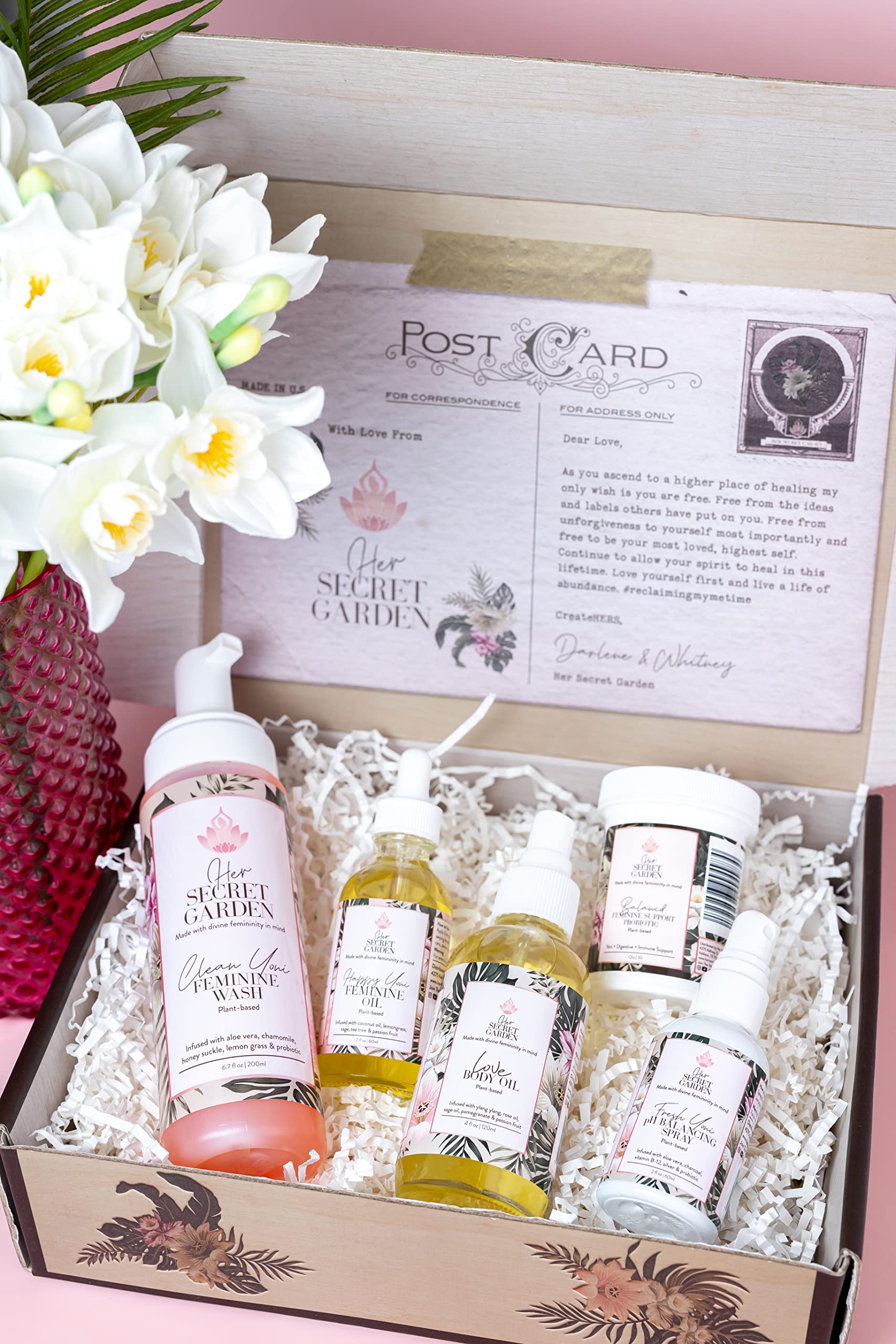 Her SECRET GARDEN Fresh Yoni - Feminine Spray 2oz, plant-based soothing mist all natural Her SECRET GARDEN uk supplements