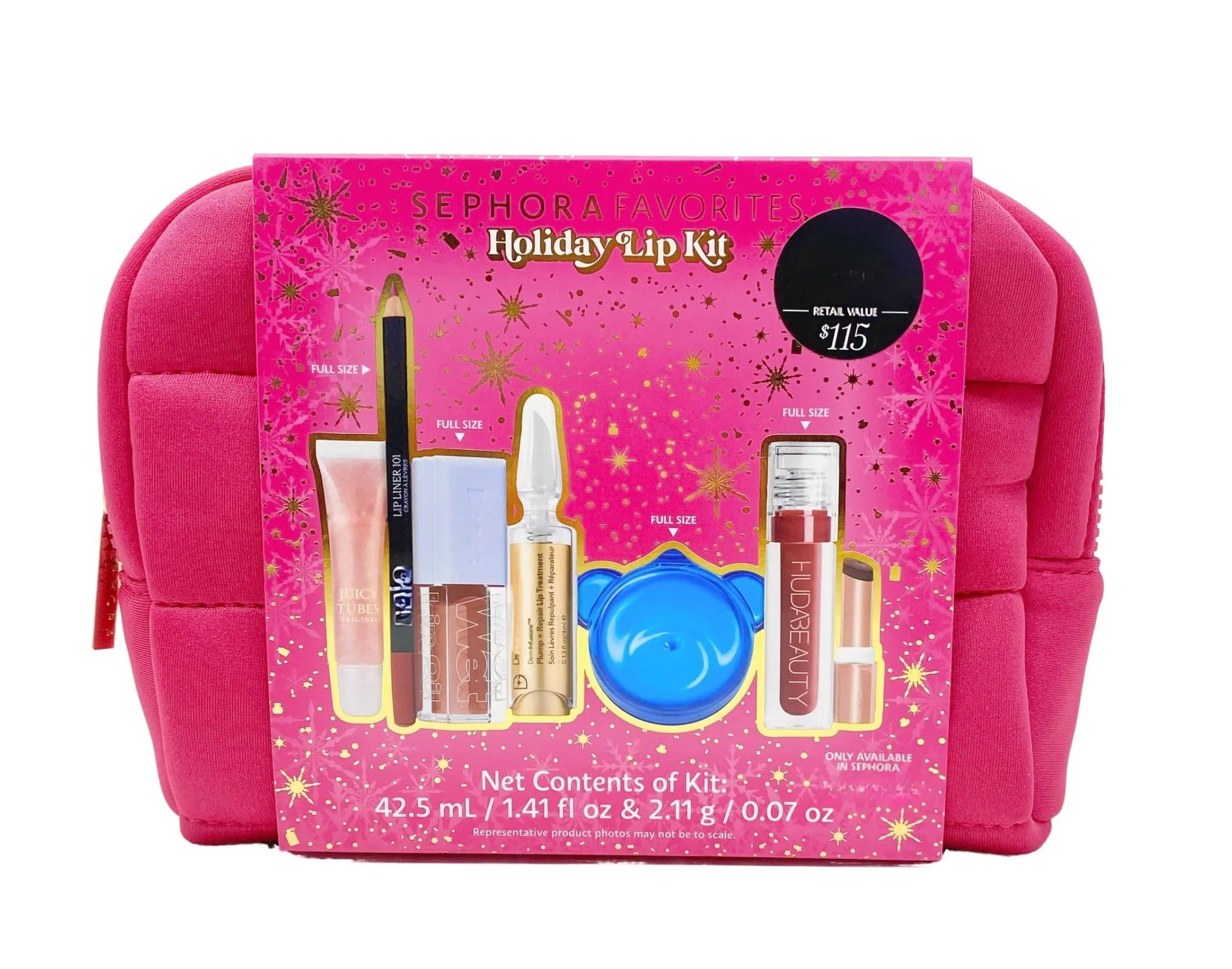 SEPHORA Favorite Holiday Lip Kit - 7 Piece SEPHORA uk supplements