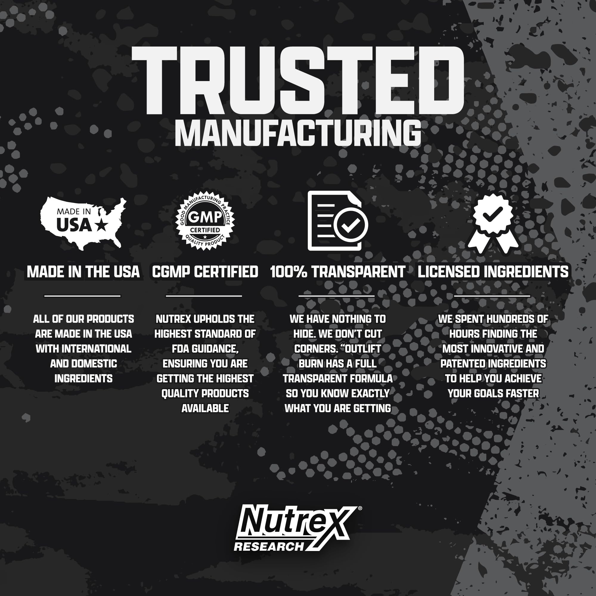 OUTLIFT Amped Max Dosed Pre Workout Powder, 6G Citrulline, 3.2G Beta Alanine Nutrex Research uk supplements