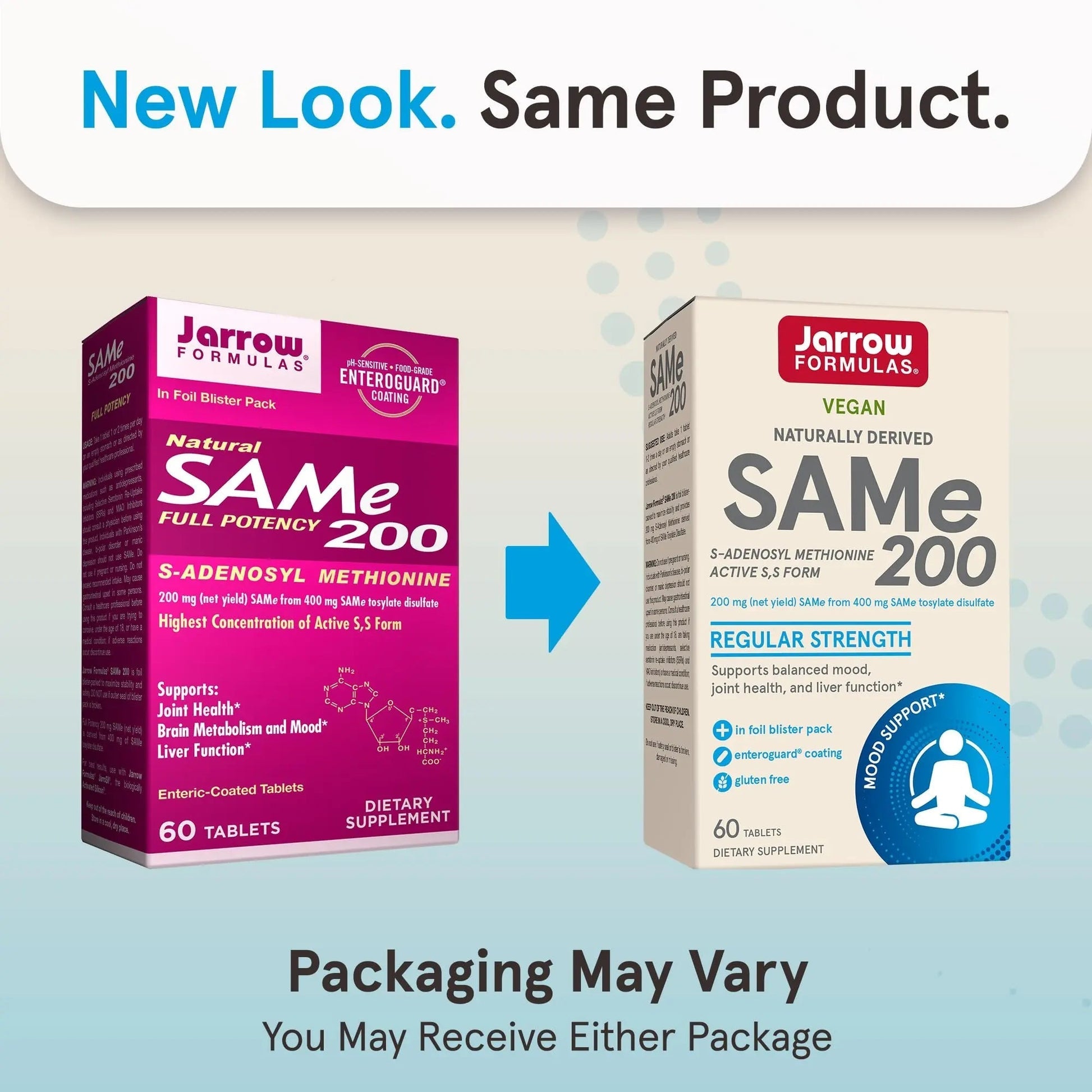 Jarrow Formulas® Same 200 mg, Supports Joint Health, Liver Function, Brain Metabolism, 60 Tablets, Up to A 60 Day Supply Jarrow Formulas uk supplements