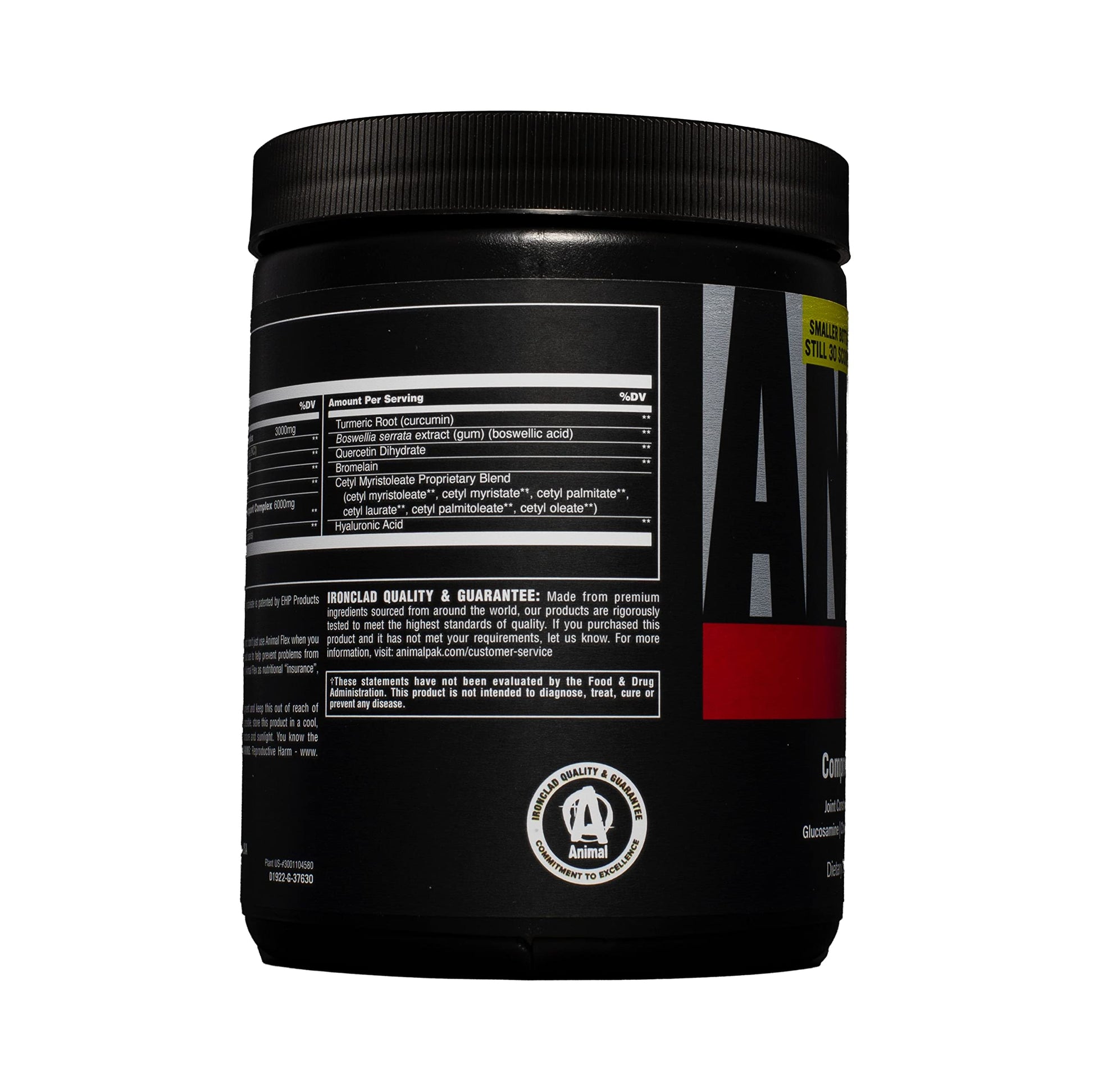 Animal Flex All-in-one Complete Joint Supplement, Turmeric Root Curcumin, Collagen Animal uk supplements