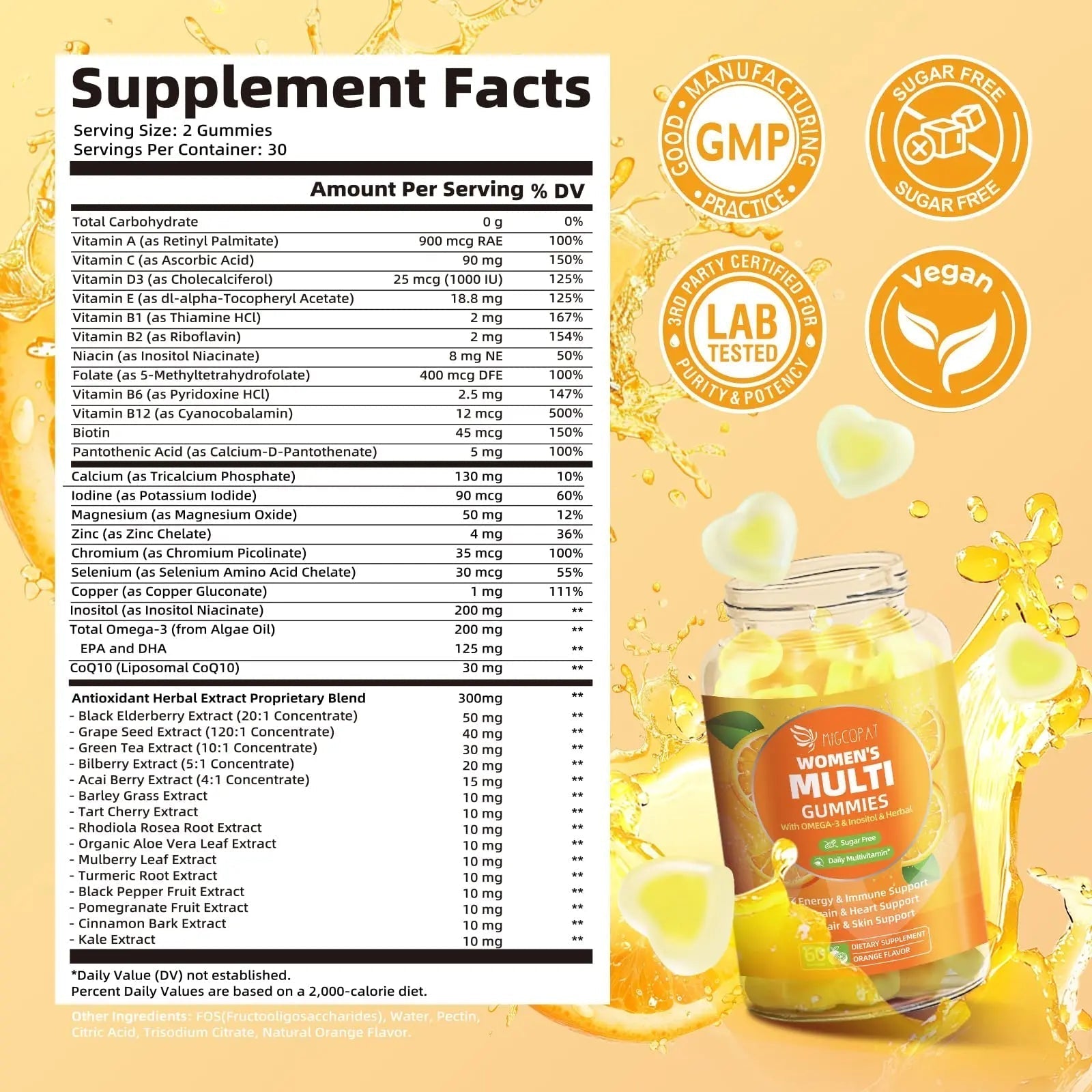 Migcopat Men & Women Multivitamin Gummies Buddles - Power Couple Nutrition Pack Migcopat uk supplements