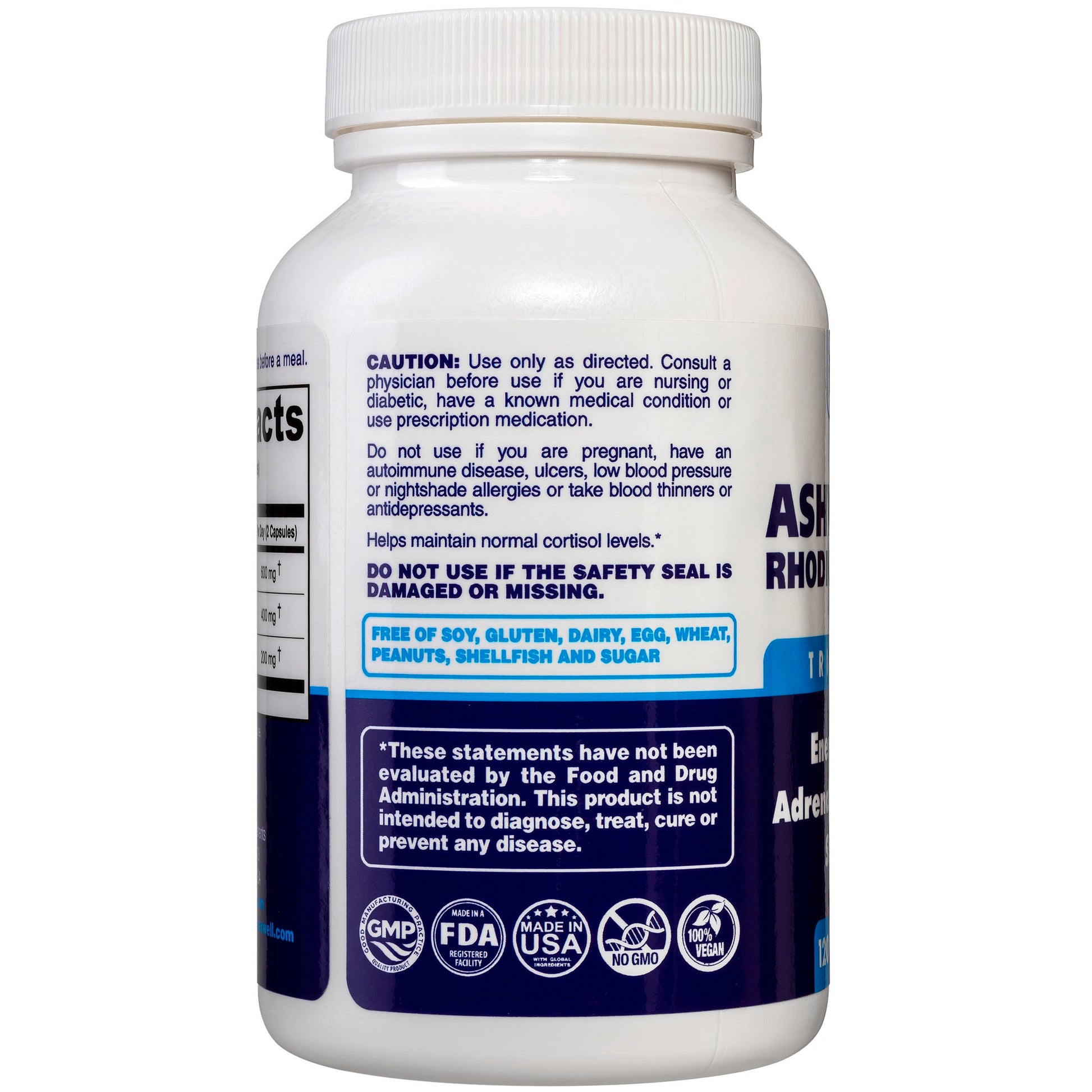 Dr. Maxwell Cortisol Manager Supplement, Supports Relaxation, Mood & Sleep in Times of Occasional Stress, Ashwagandha Rhodiola Adaptogens, Helps Maintain Normal Cortisol Levels, 120 Capsules Dr. Maxwell uk supplements