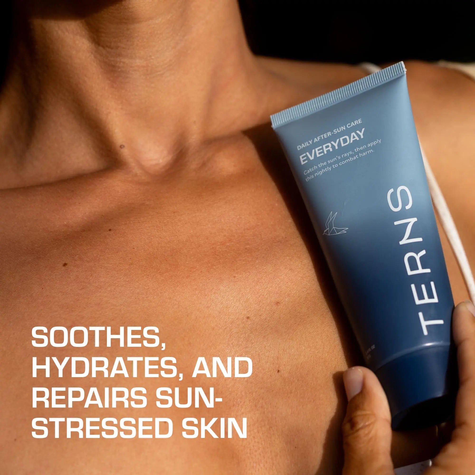TERNS Everyday Advanced Moisturizer for Face & Body, Daily Skin Care Lotion for Men & Women, Marine Bioactive Skin Cream, Supports Firmness & Hydration, Travel Friendly, Natural Fragrance, 3.4 Oz TERNS uk supplements