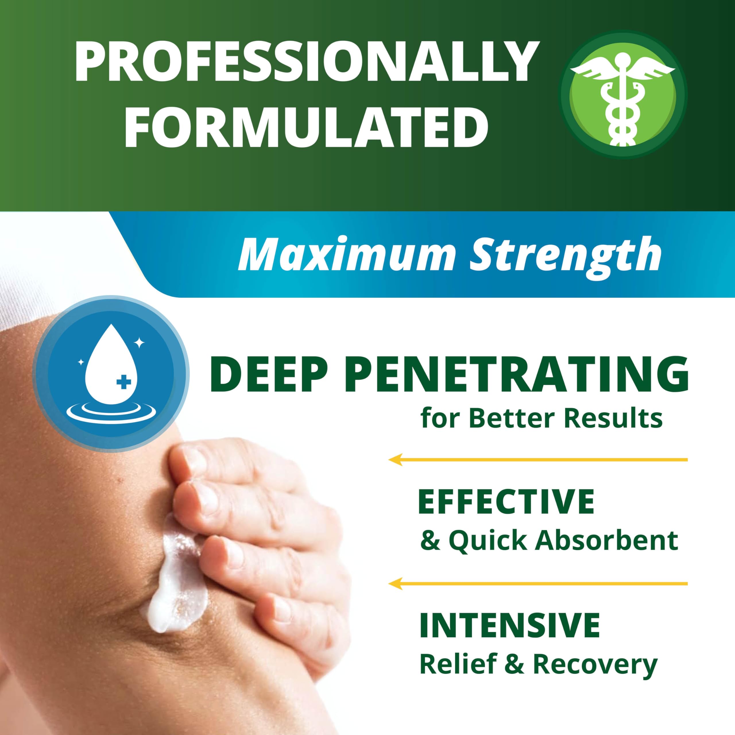 OWELL NATURALS Arthritis Pain Relief Ointment with Arnica & MSM – Deep Penetrating Joint & Muscle Therapy for Knee, Back, Sore Muscles, Legs, 3.5 oz (2 Pack) Owell Naturals uk supplements
