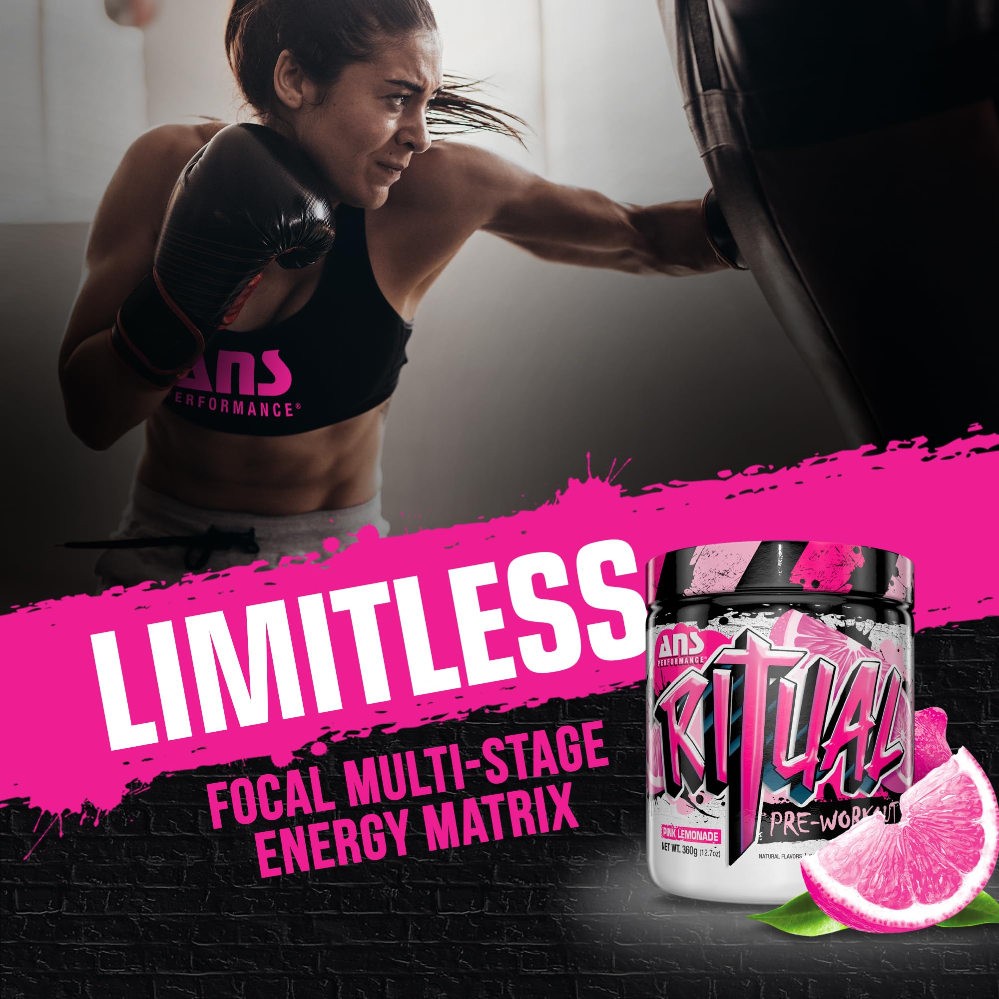 ANS Performance Ritual Pre Workout (30 Servings, 12.7 oz) - Complete Preworkout Formula ANS Performance uk supplements