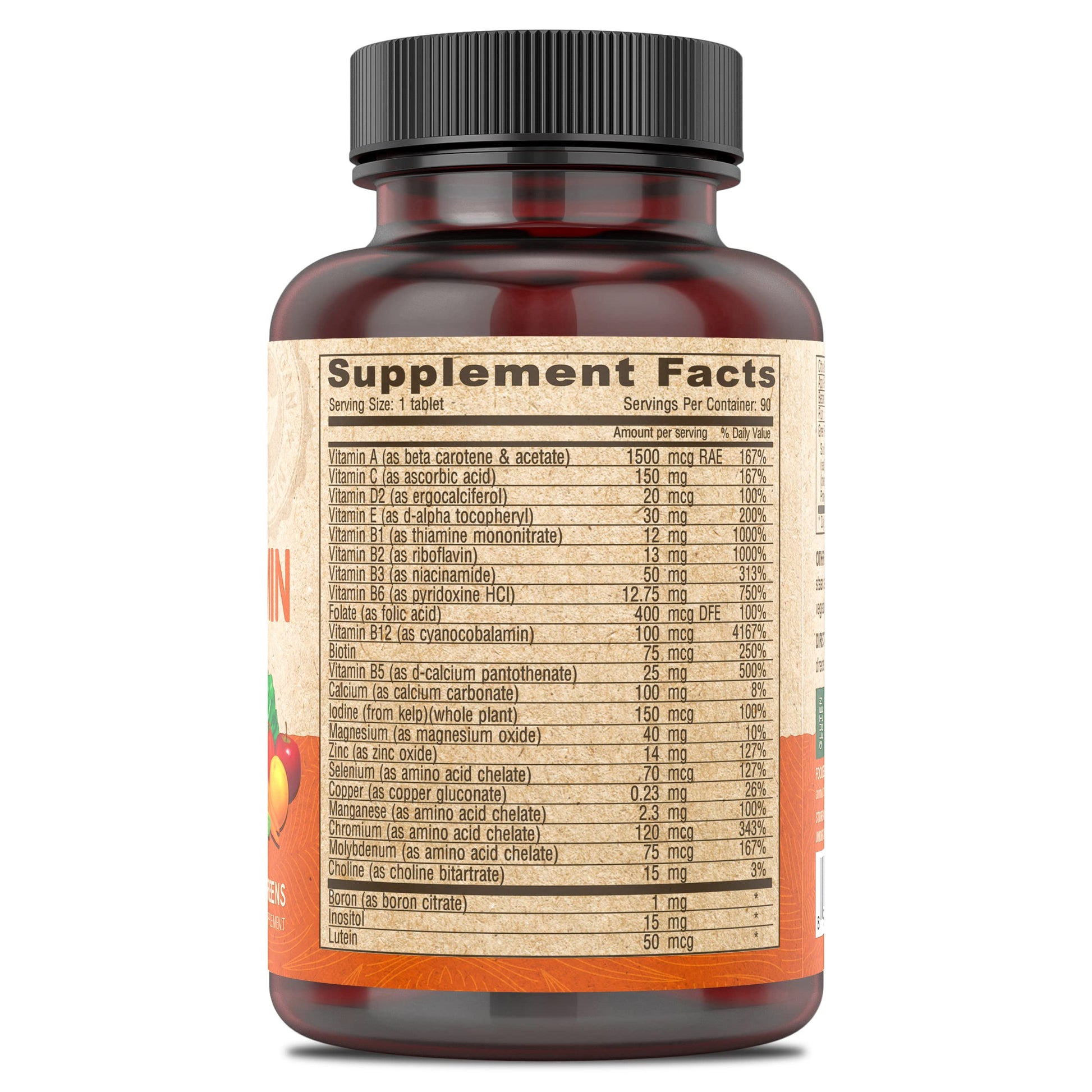 DEVA Vegan Iron-Free Multivitamin & Mineral Supplement, Green Food Blend, Spirulina, Chlorella, Ashwagandha, Broccoli, 90 Coated Tablets DEVA uk supplements