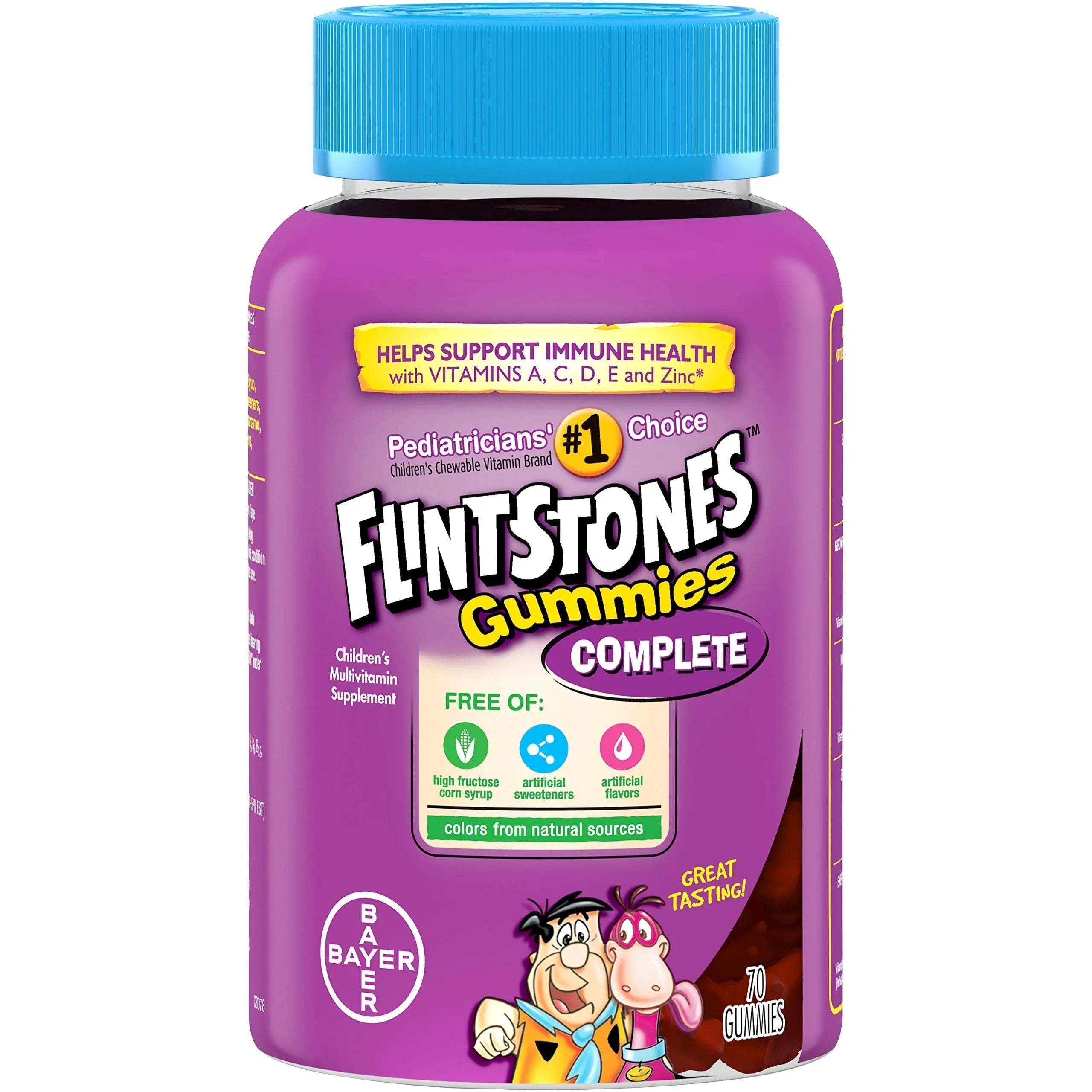Flintstones Children's Complete Multivitamin Gummies, 70 Count Flintstones Vitamins uk supplements