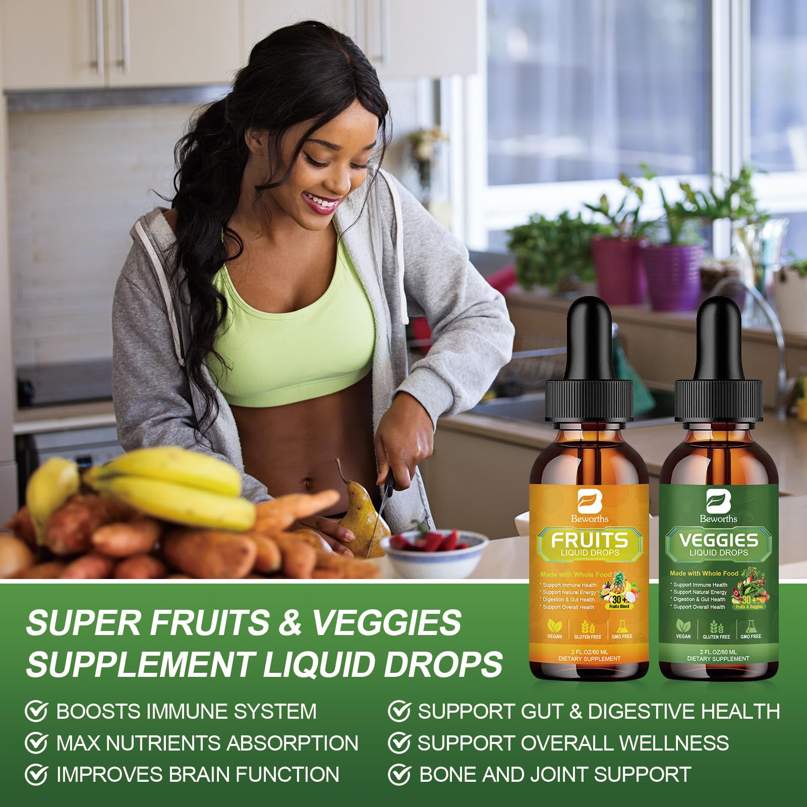 B BEWORTHS Fruits and Veggies Supplement - Balance of Natural Fruit and Vegetable B BEWORTHS uk supplements