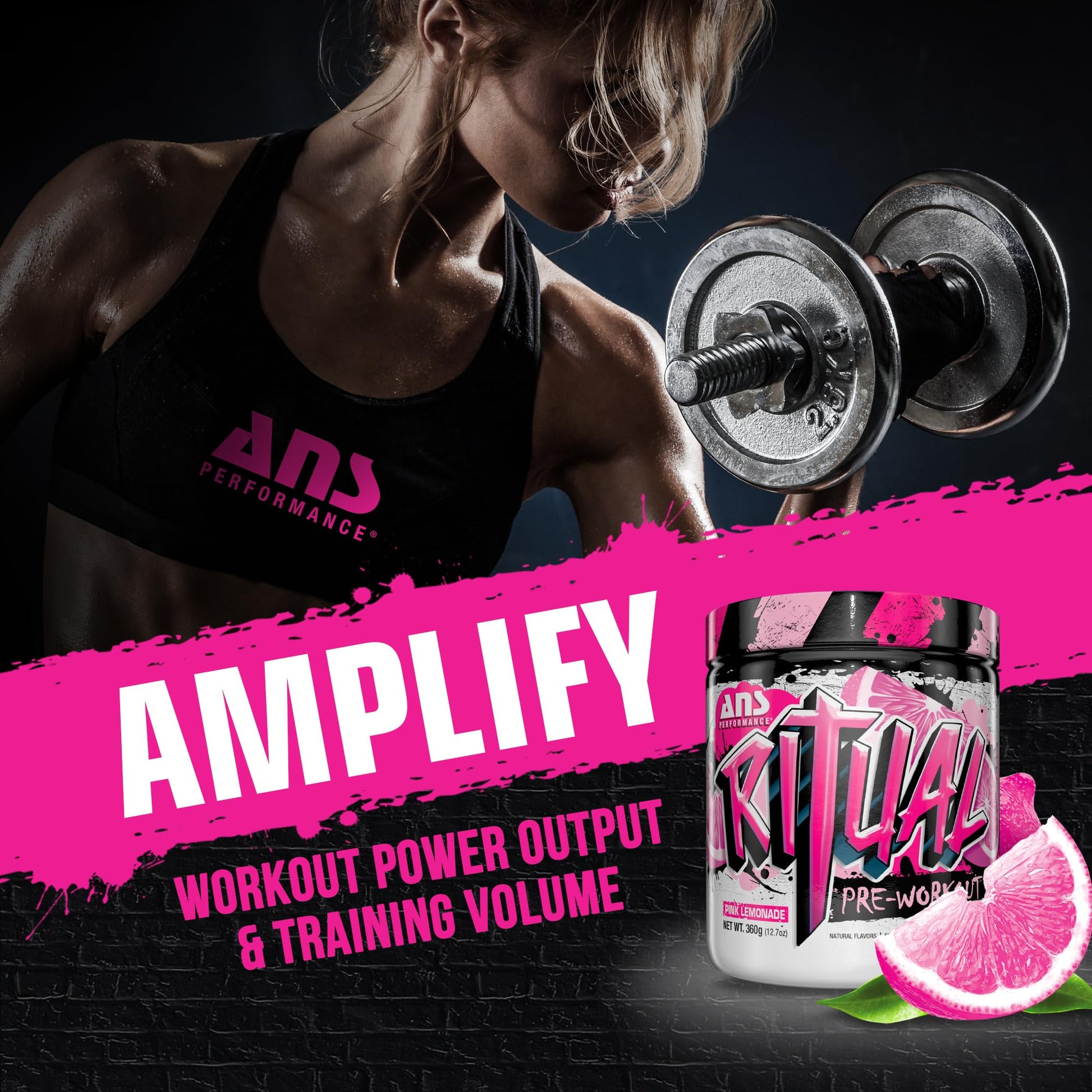 ANS Performance Ritual Pre Workout (30 Servings, 12.7 oz) - Complete Preworkout Formula ANS Performance uk supplements