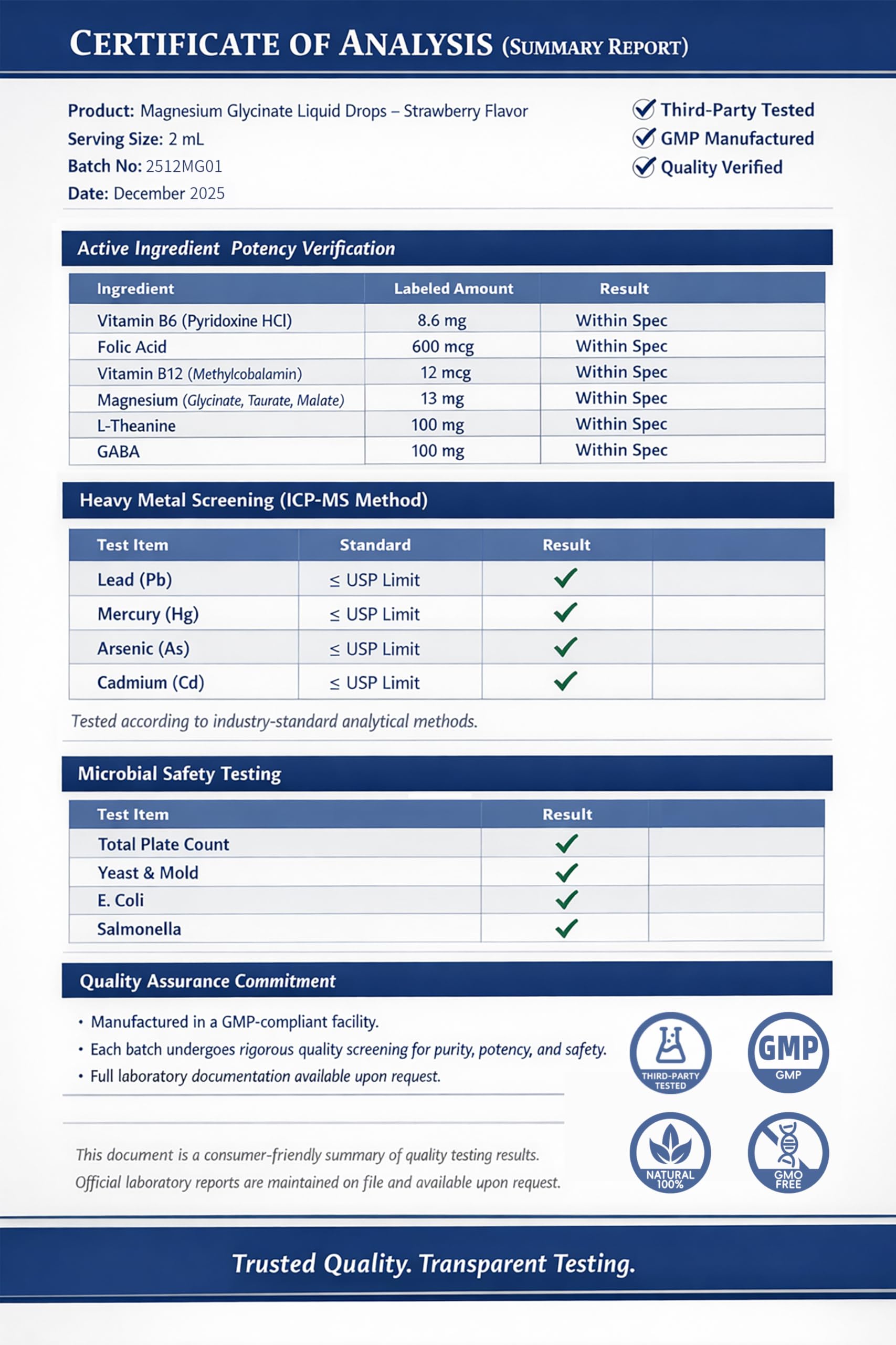 Liquid Magnesium Glycinate Drops for Nighttime Sleep & Calm Support, Triple Chelated Magnesium Complex with L-Theanine & GABA, Pre-Dissolved Liquid for Gentle Absorption, Strawberry Flavor, 2 Fl Oz iMATCHME uk supplements