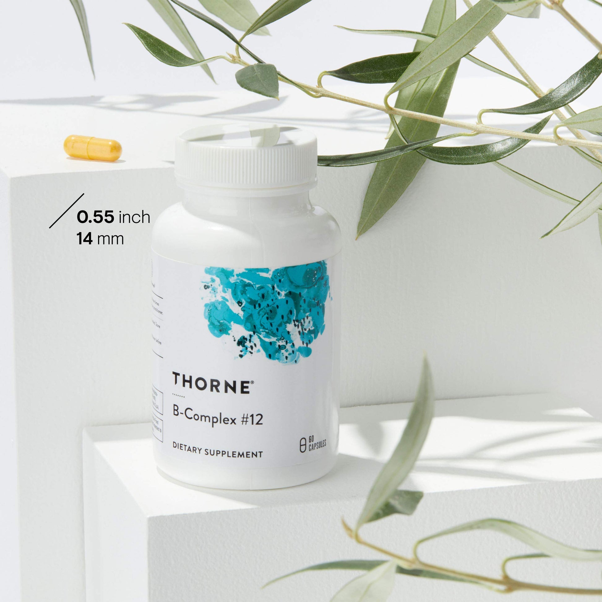 THORNE B-Complex #12 - Vitamin B Complex with Active B12 and Folate - 60 Capsules THORNE uk supplements