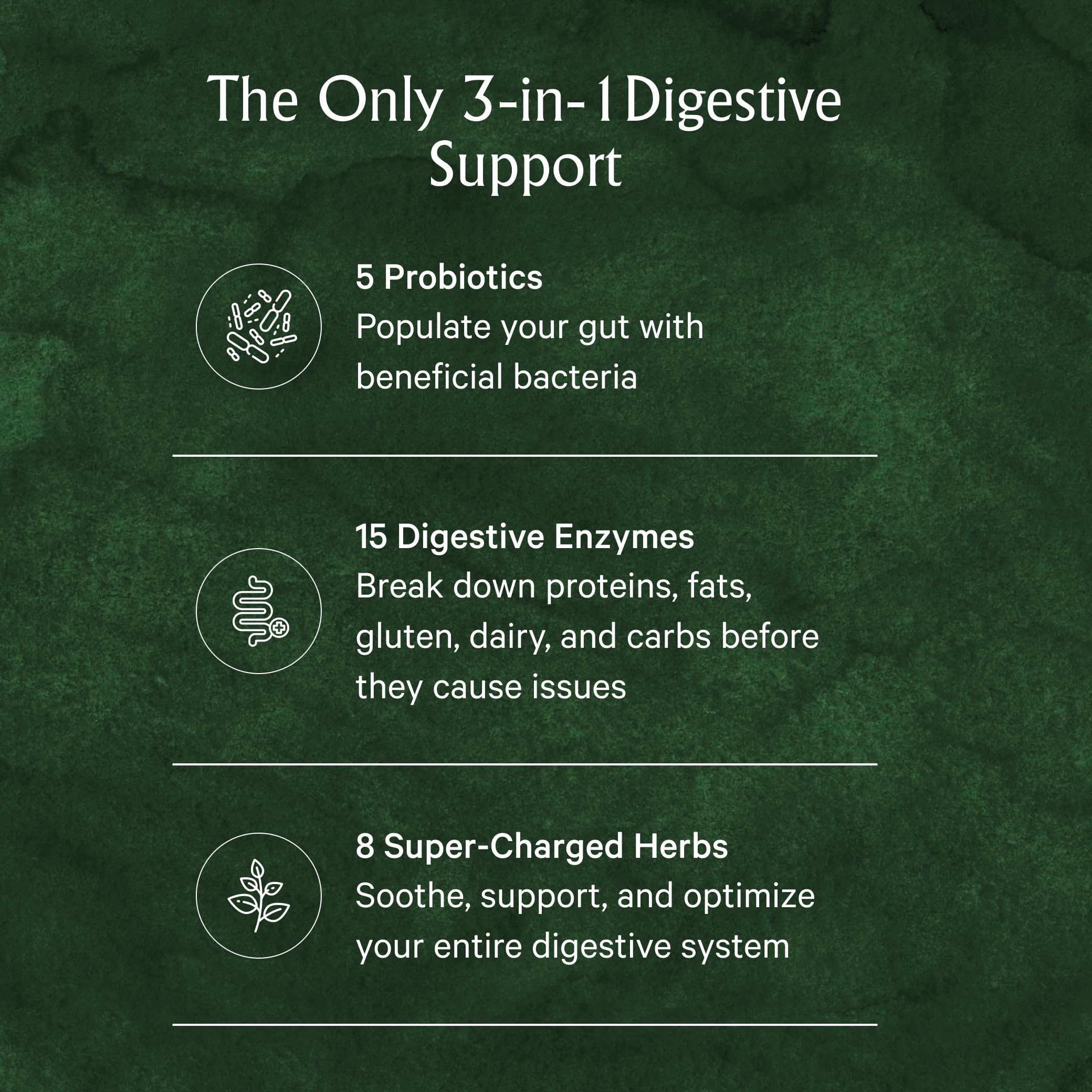 Juna Digestive Enzymes + Probiotic — 3-in-1 Daily Gut Support for Bloat Relief, Smooth Digestion & Microbiome Balance | 15 Enzymes, 5 Probiotics, 8 Botanicals | Vegan, 3rd-Party Tested | 60 Capsules Juna uk supplements