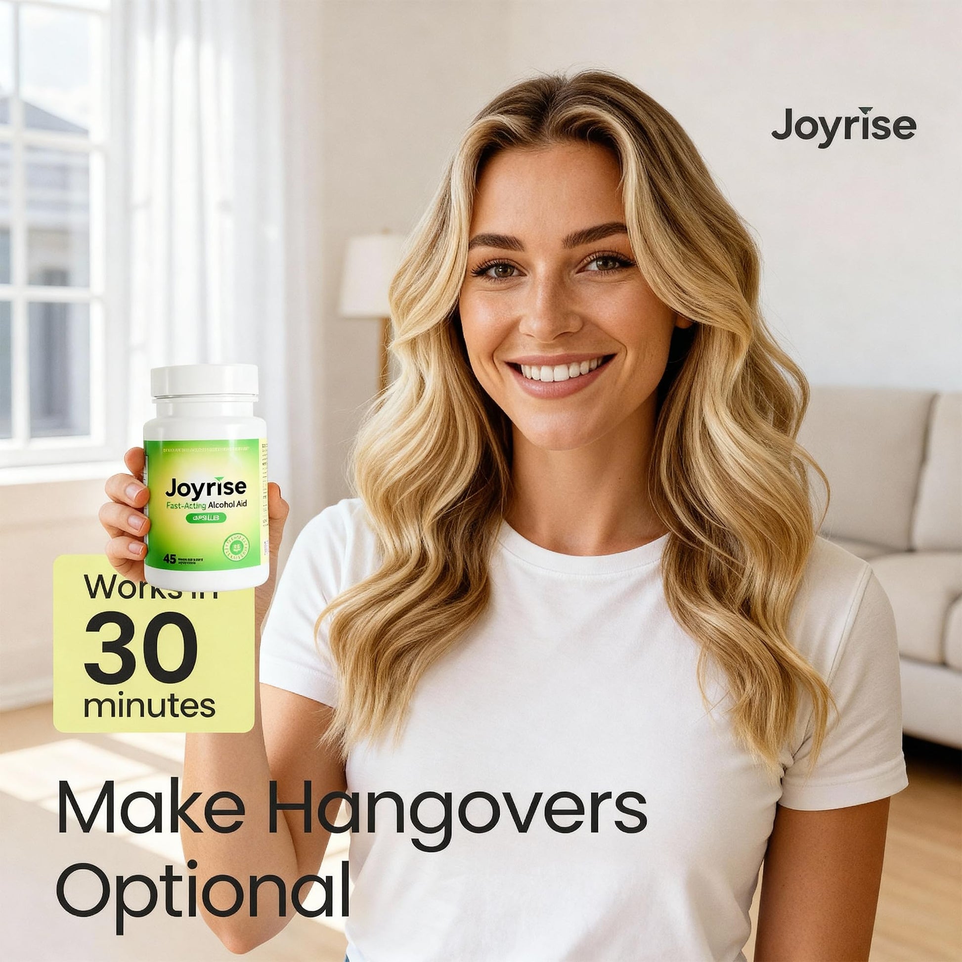 Joyrise® After Drinking Aid – Fast Acting Capsules with DHM – Alcohol Metabolism Support, Liver Health, Rapid Bioavailability & Body Replenishment – 45 Capsules (15 Servings) Joyrise uk supplements