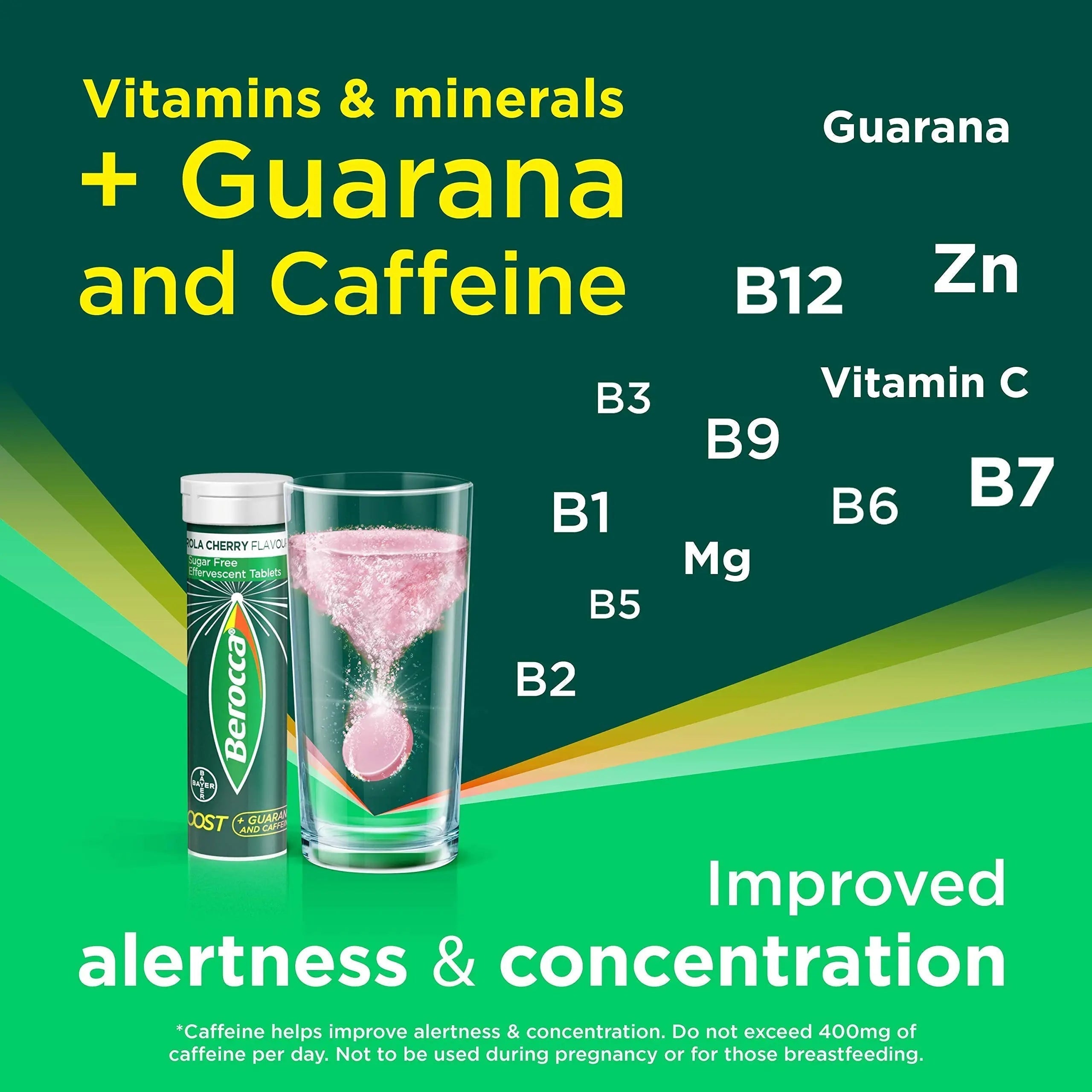 Berocca Boost Multivitamin Tablets Pack Of 20 Berocca uk supplements