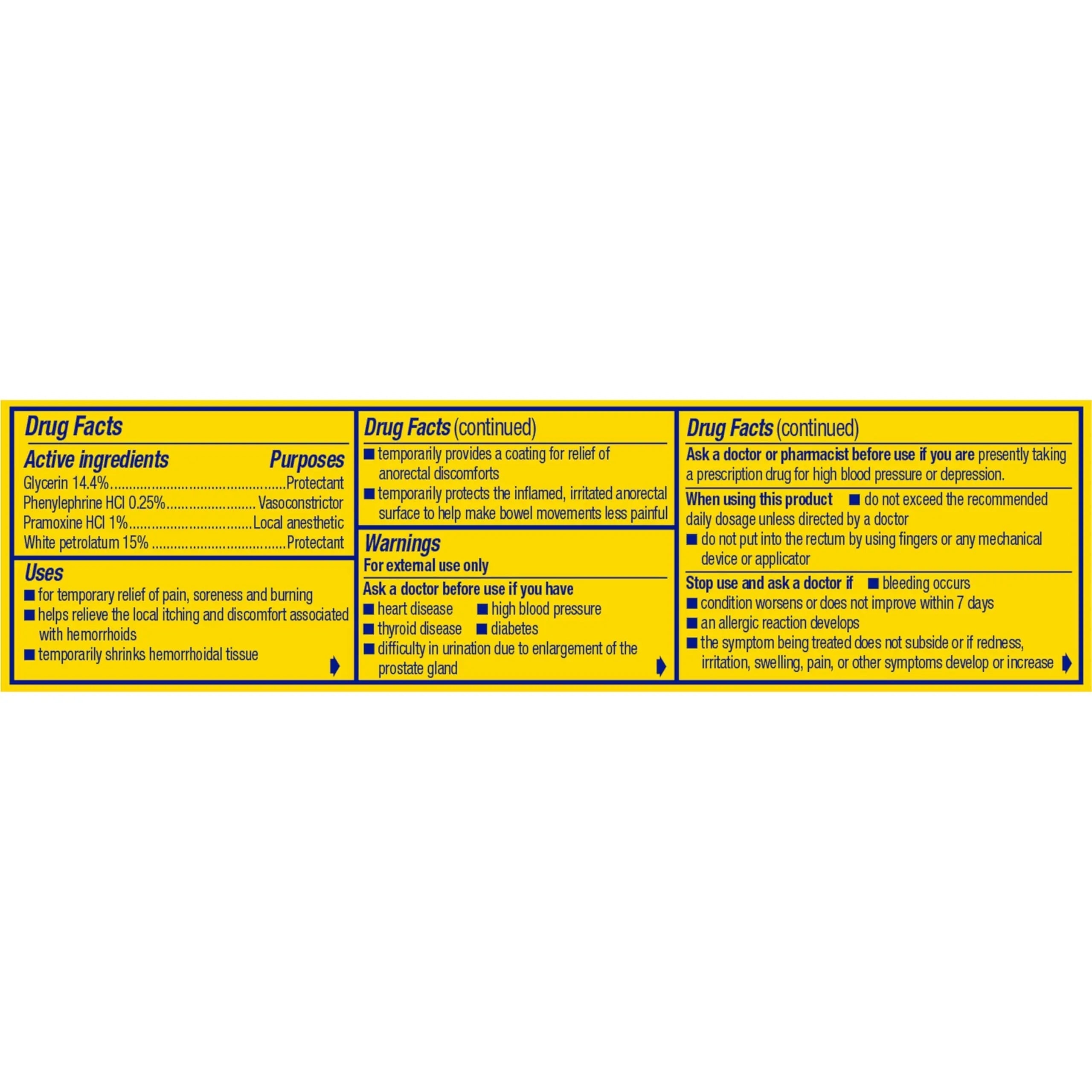Preparation H Hemorrhoid Symptom Treatment Cream (0.9 Ounce Tube), Maximum Strength Multi-Symptom Pain Relief with Aloe Preparation H uk supplements