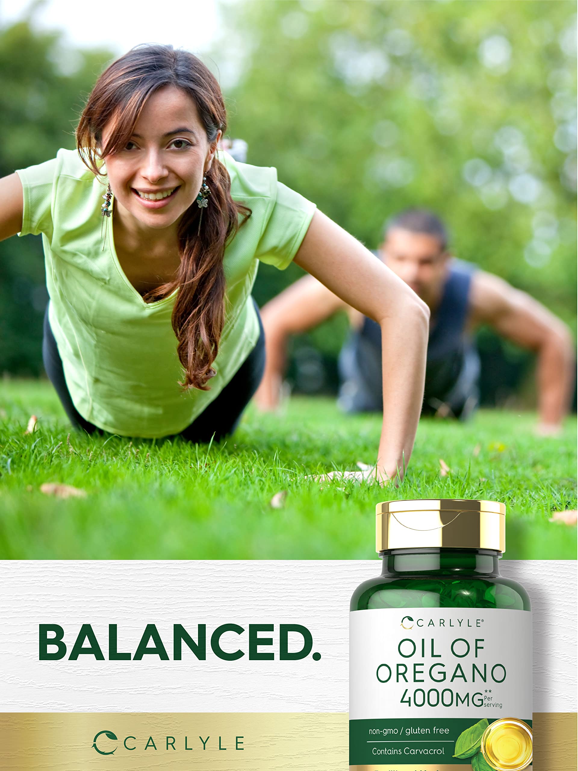 Oregano Oil Extract | Max Potency | 150 Softgel Capsules | Non-GMO and Gluten Carlyle uk supplements