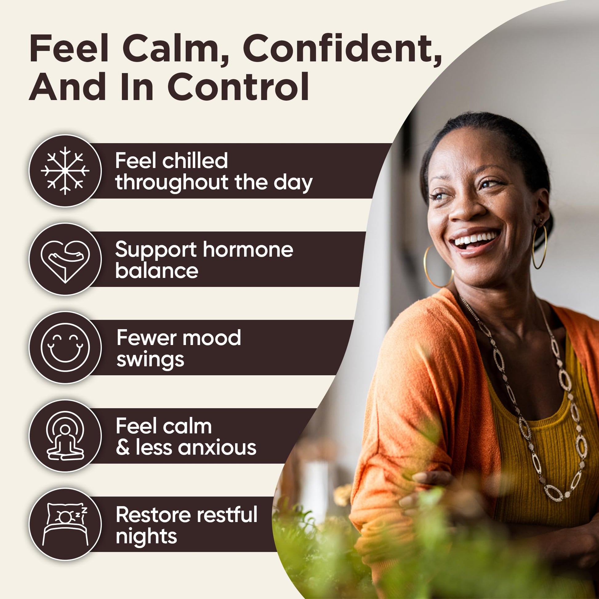 BB Company CalmAgain for Menopause Anxiousness, Mood Balance for Women | Stay Calm, Lower Cortisol, Fewer Mood Swings | Siberian Rhubarb, Sage, Saffron | Menopause Relief | 30 Ct BB Company uk supplements