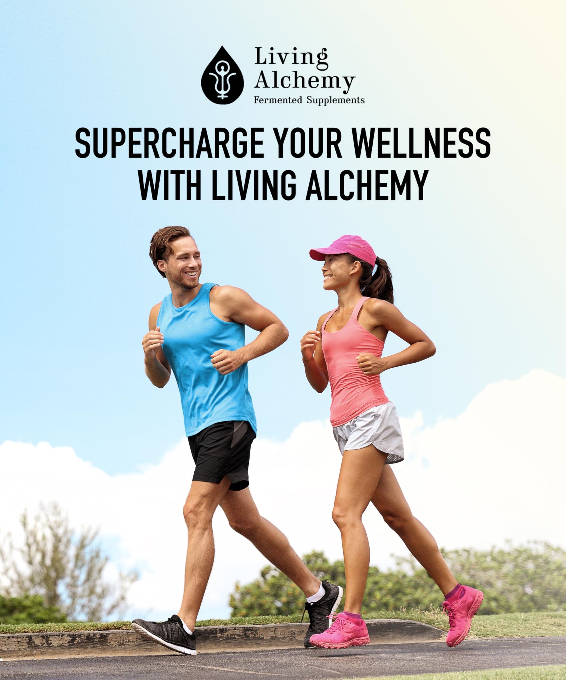 Your Flora Probiotic Family – Non-GMO Probiotics with Fermented Soybean, Banana, & Blueberry for Digestion & Gut Support – Prebiotics, Postbiotics, Digestive Enzymes – Living Alchemy, 60 Capsules Living Alchemy uk supplements
