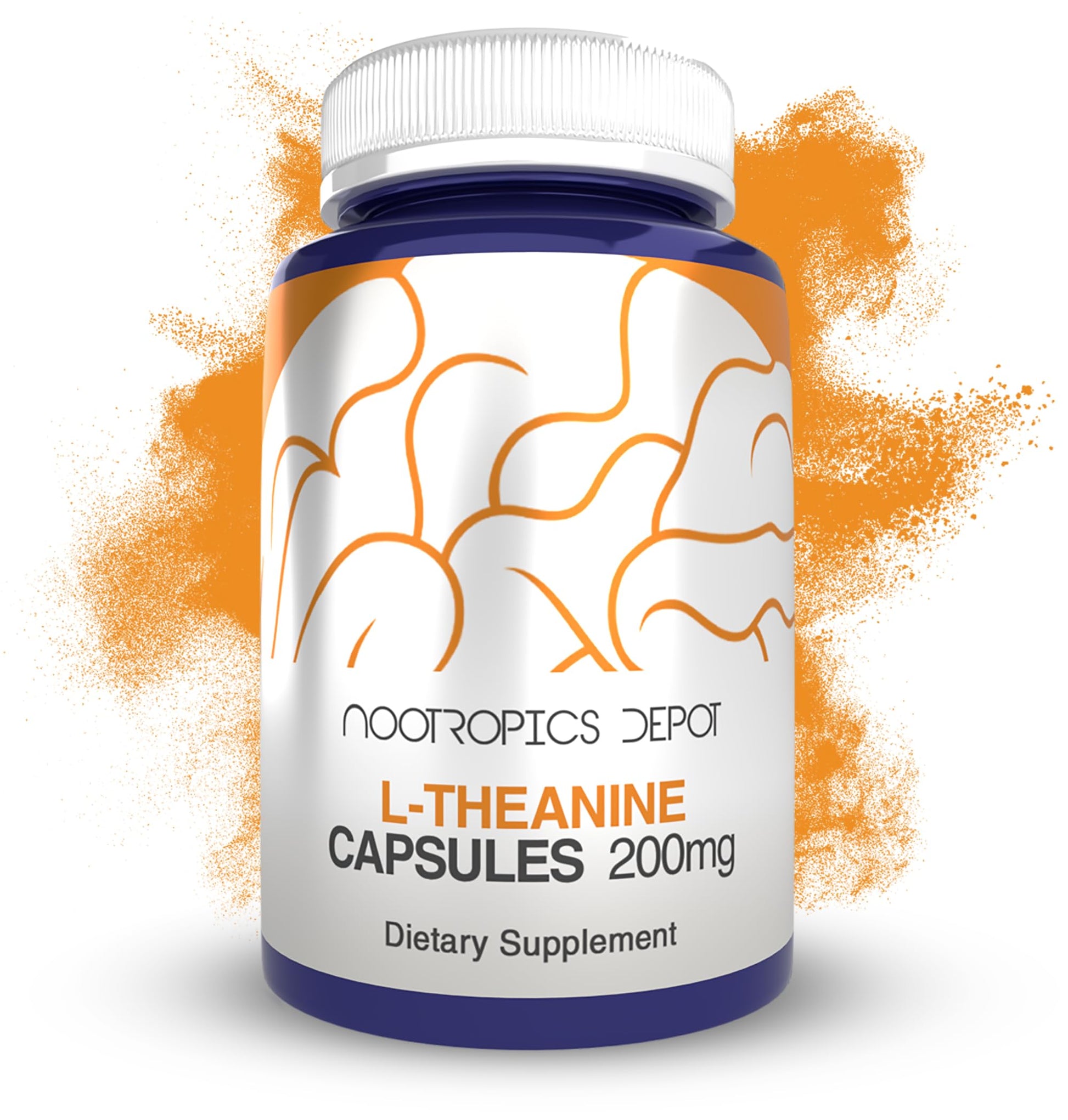 Nootropics Depot L-Theanine Capsules 200mg (180 Count) | Promotes Relaxation | Supports Healthy Stress Levels + Sleep Cycles | Promotes Cognitive Function + Focus | Amino Acid Supplement Nootropics Depot uk supplements