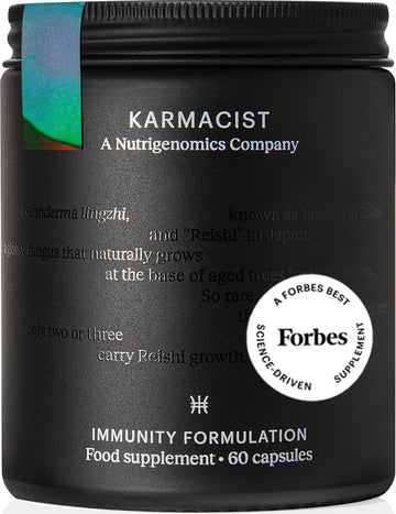 Immunity System Booster Supplement Promoting Natural Defence with Reishi & Amla Karmacist uk supplements