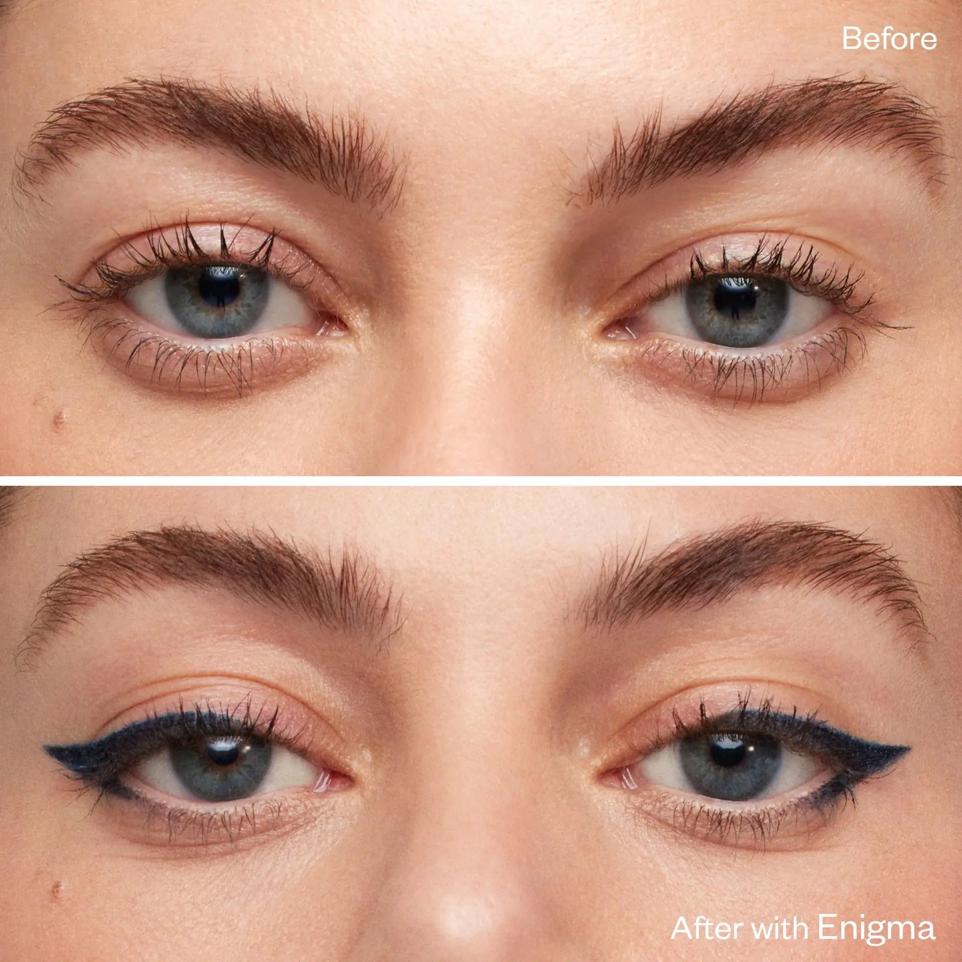 Kosas Soulgazer Gel Eyeliner (Enigma) - Waterproof, Smudge-Proof Pen with Hyaluronic Acid - Retractable Eyeliner Pencil with Sharpener & Smudger, Long-Lasting - Blackened Blue Satin Kosas uk supplements