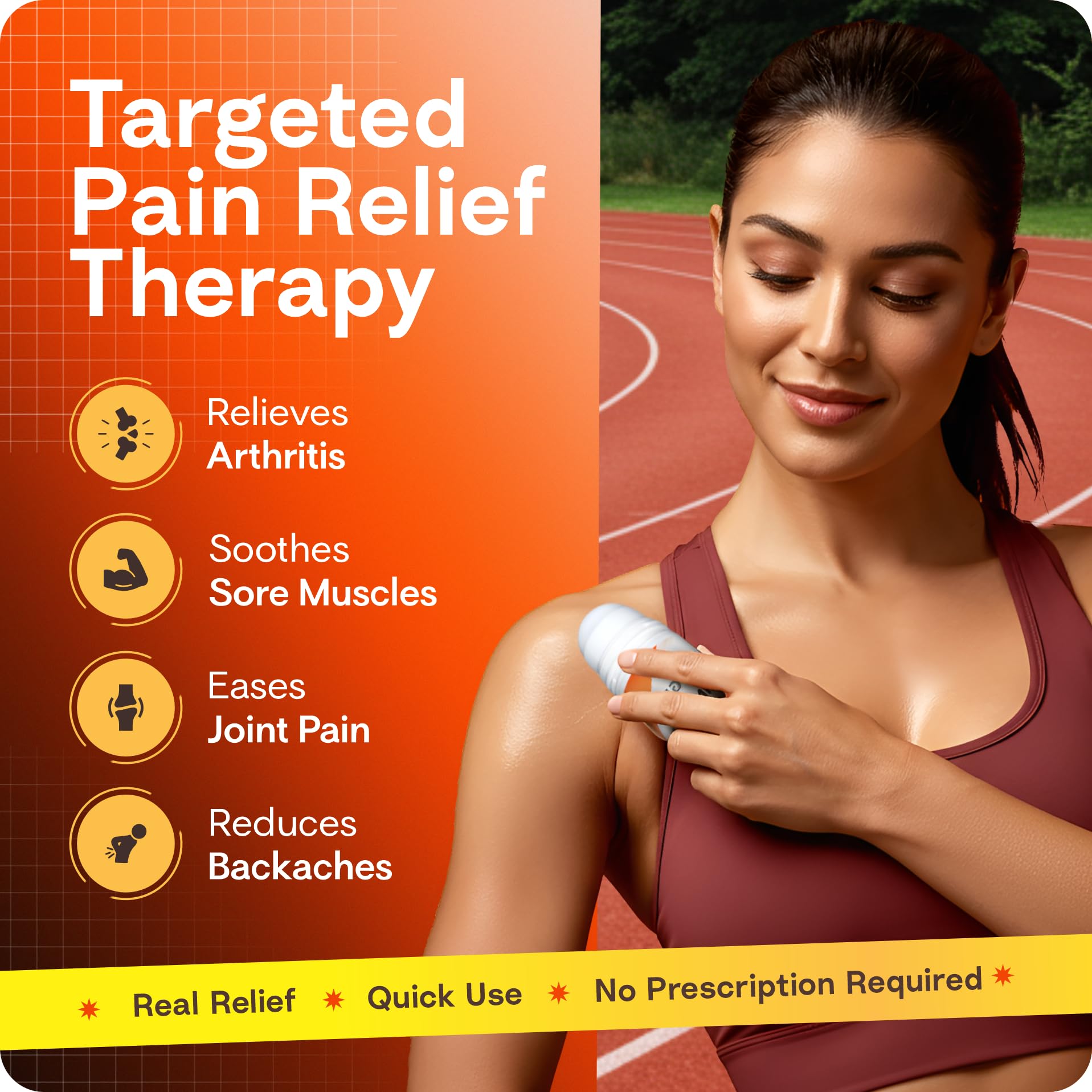 Rugged Fit Max-Strength Pain Relief Roll-On Gel – Cold & Hot Therapy with Menthol 2% + Methyl Salicylate 10% – Fast-Absorbing, Non-Greasy for Back, Arthritis, Muscle & Joint Pain – 3.38 fl oz Rugged Fit uk supplements