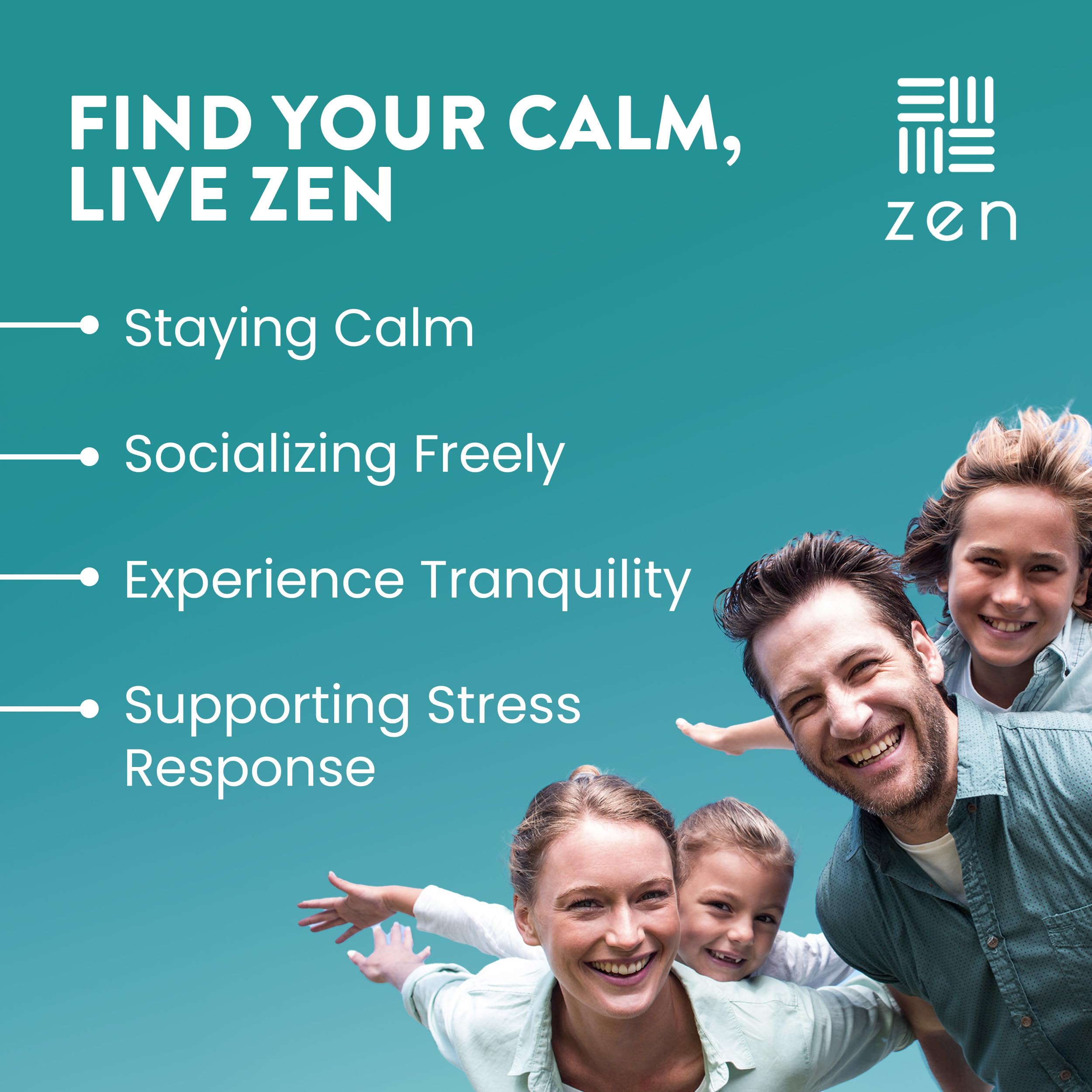 WellPath Zen Stress Relief Supplement + Mood Support | Calm, Stress & Energy Support | Ashwagandha Root, Rhodiola Rosea, L-Theanine, Lemon Balm | Herbal Capsules, 60 Ct WellPath uk supplements