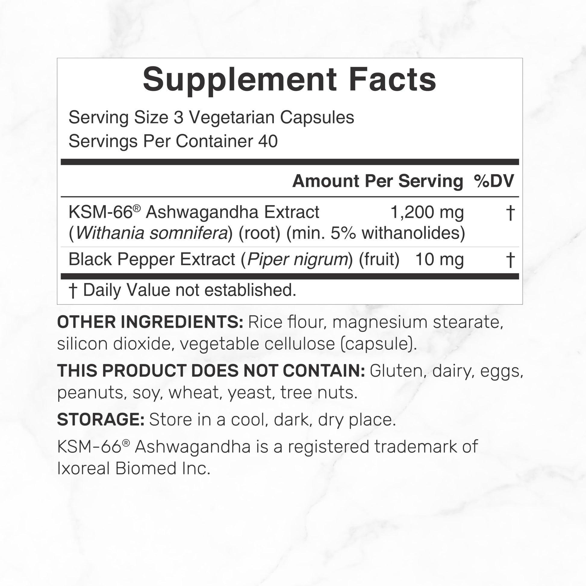 KSM 66 Ashwagandha 1,200mg with Black Pepper, 120 Veggie Capsules – Extra Strength Root Extract – High Absorption – Adaptogenic Supplements for Relaxation, Energy, & Brain Health – Non-GMO DEAL SUPPLEMENT uk supplements