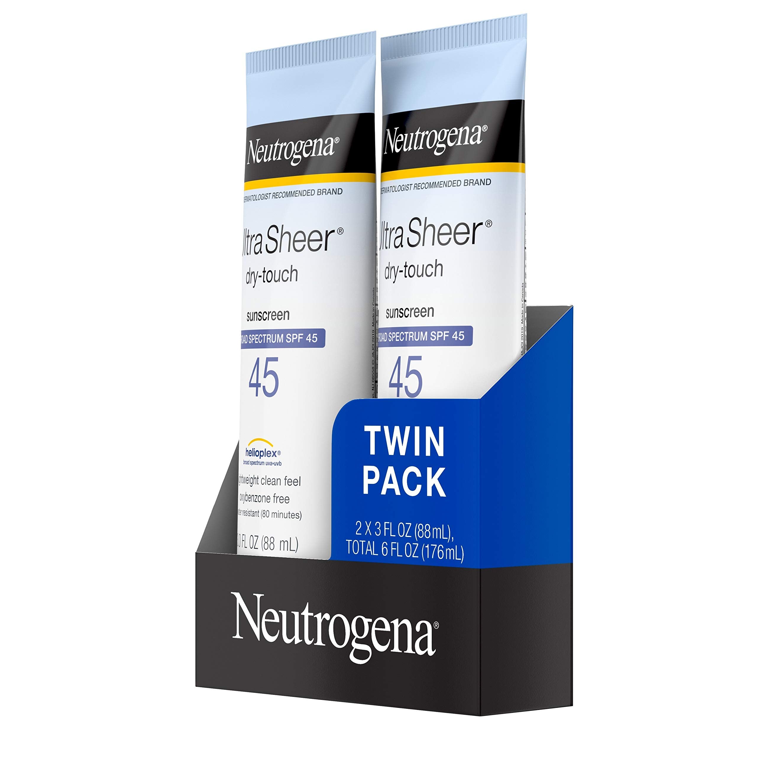 Neutrogena Ultra Sheer Dry-Touch Water Resistant and Non-Greasy Sunscreen Neutrogena uk supplements