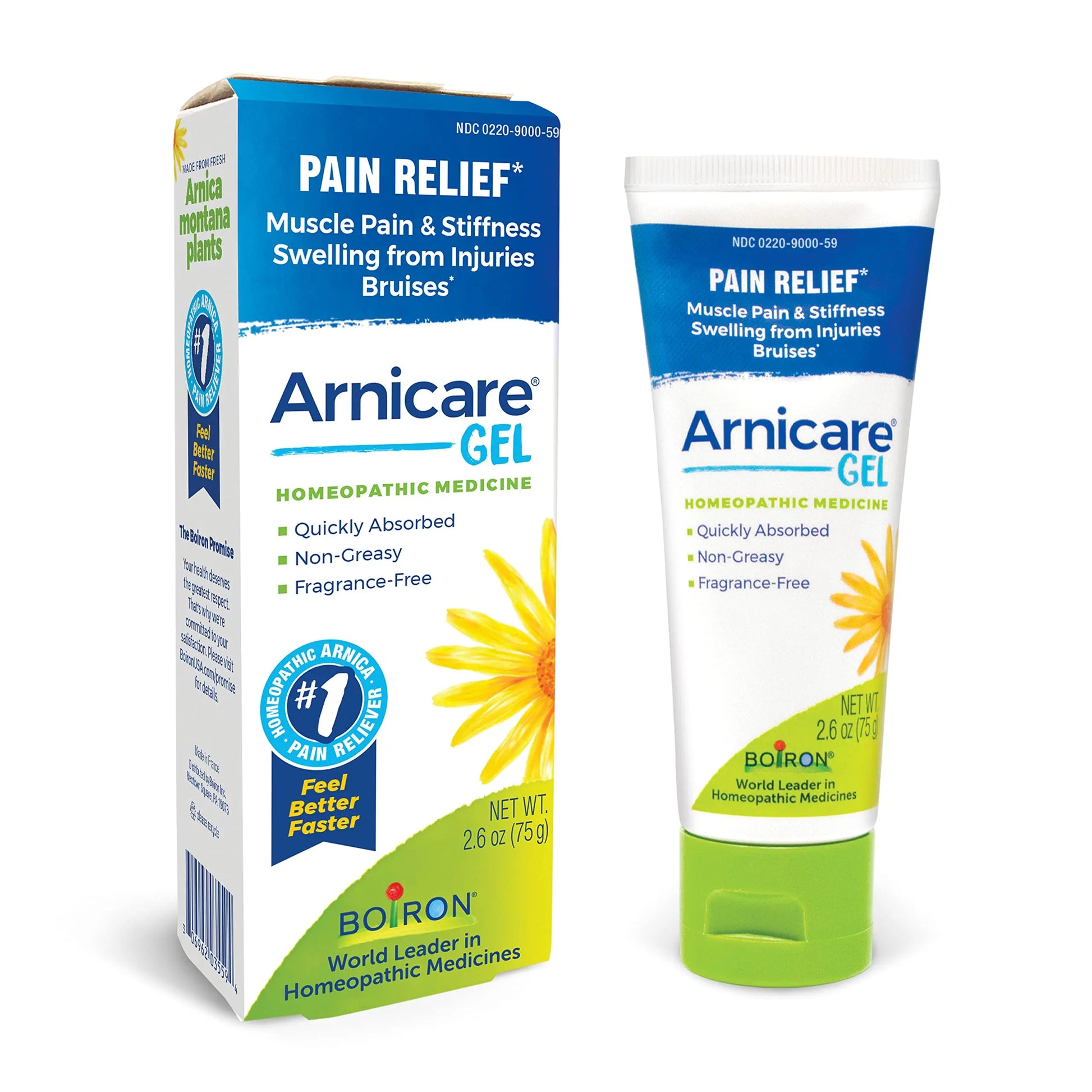 Boiron Arnicare Gel & Bruise Gel Bundle for Soothing Relief of Joint & Muscle Pain, Bruises or Injury - Unisex-Adults & Kids Boiron uk supplements