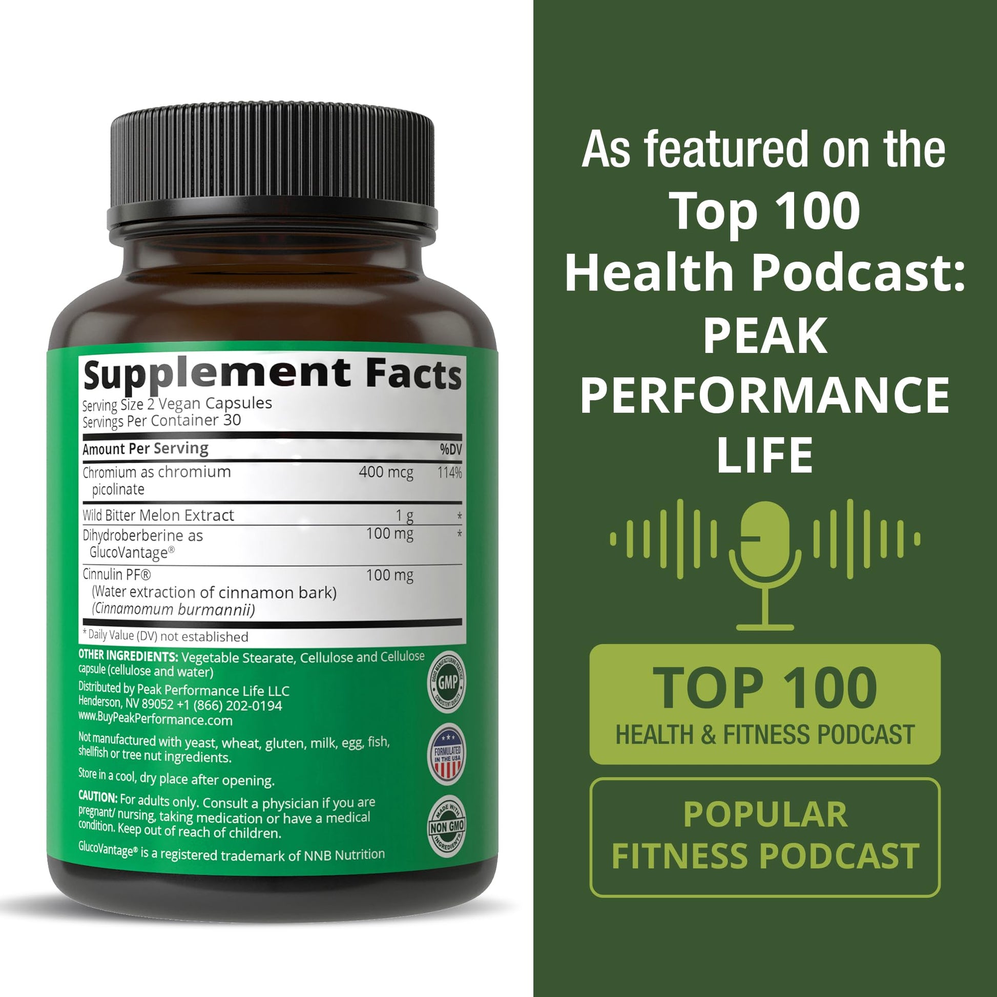Ultra High Strength 4-in-1 Super Berberine Patented GlucoVantage + Wild Bitter Melon + Cinnamon Extract + Chromium Picolinate Vegan Capsules. Great Supplement to Support After-Meal Spikes and Energy Peak Performance uk supplements