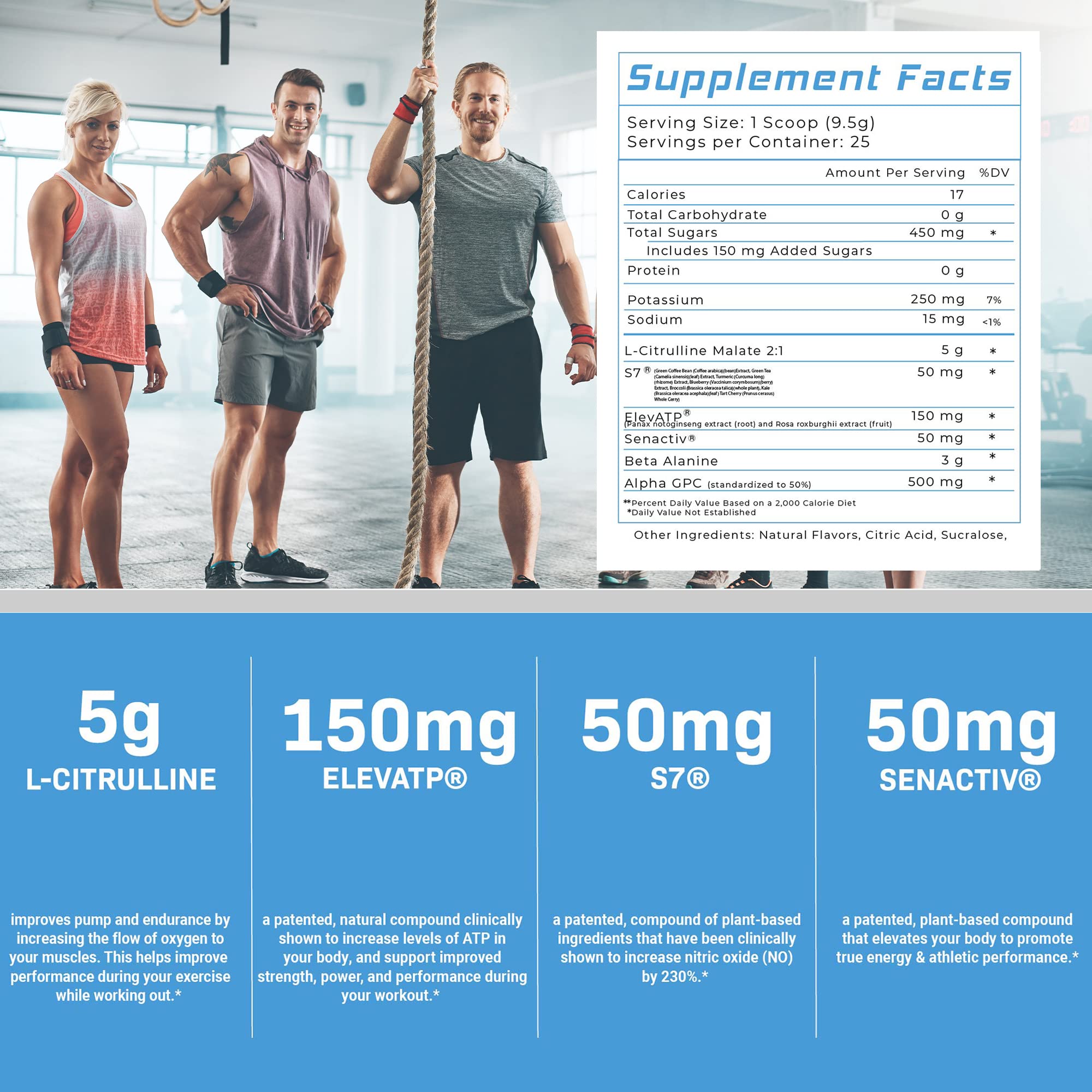 Precium Nutrition Stim Free Pre Workout - Best Non Caffeine Powder No Amazing Power Precium Nutrition uk supplements