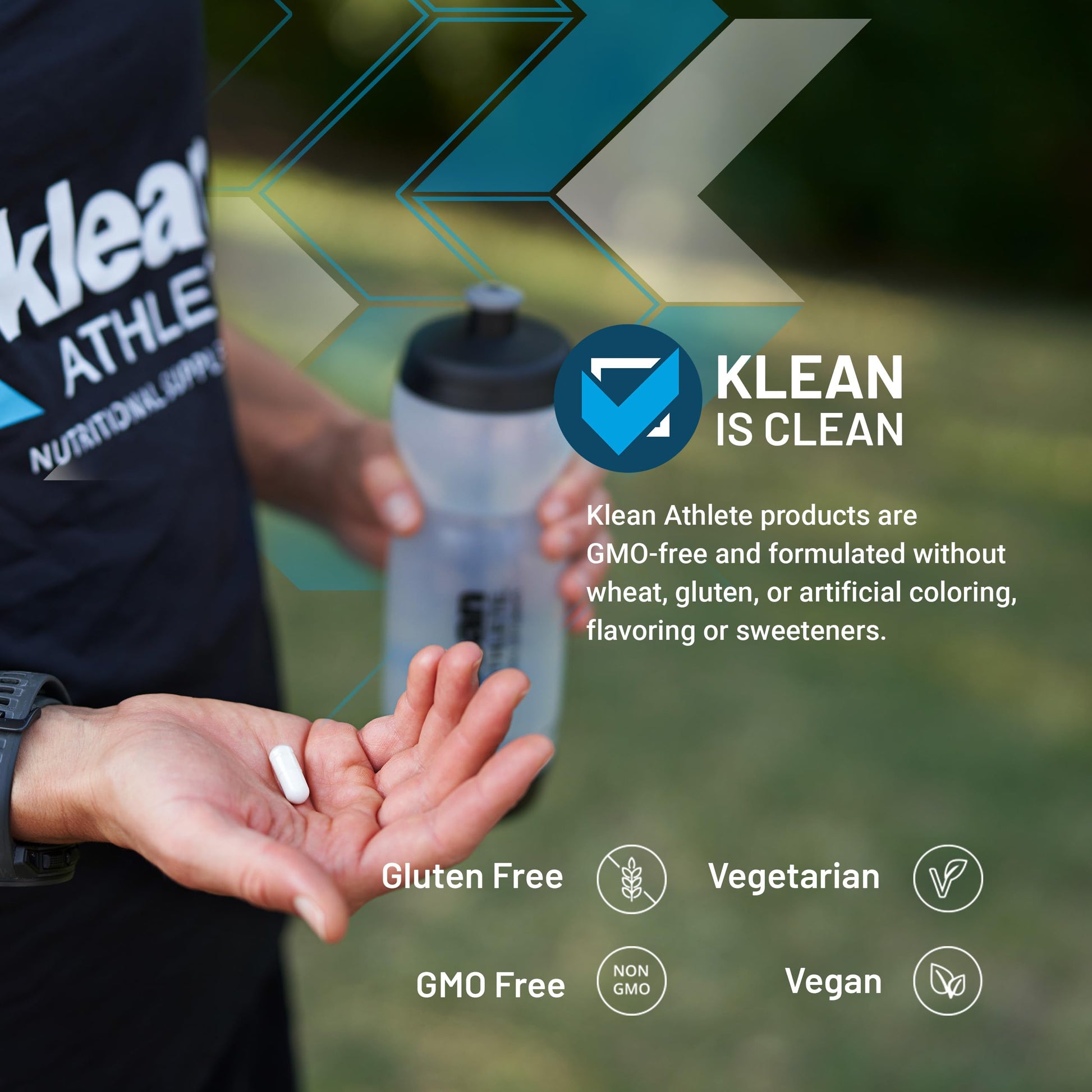 Klean Athlete Klean Ashwagandha - for Occasional Stress - Supports Adaptations to Training* - Adaptogen Blend - Vegan & Non GMO - 60 Capsules Klean Athlete uk supplements