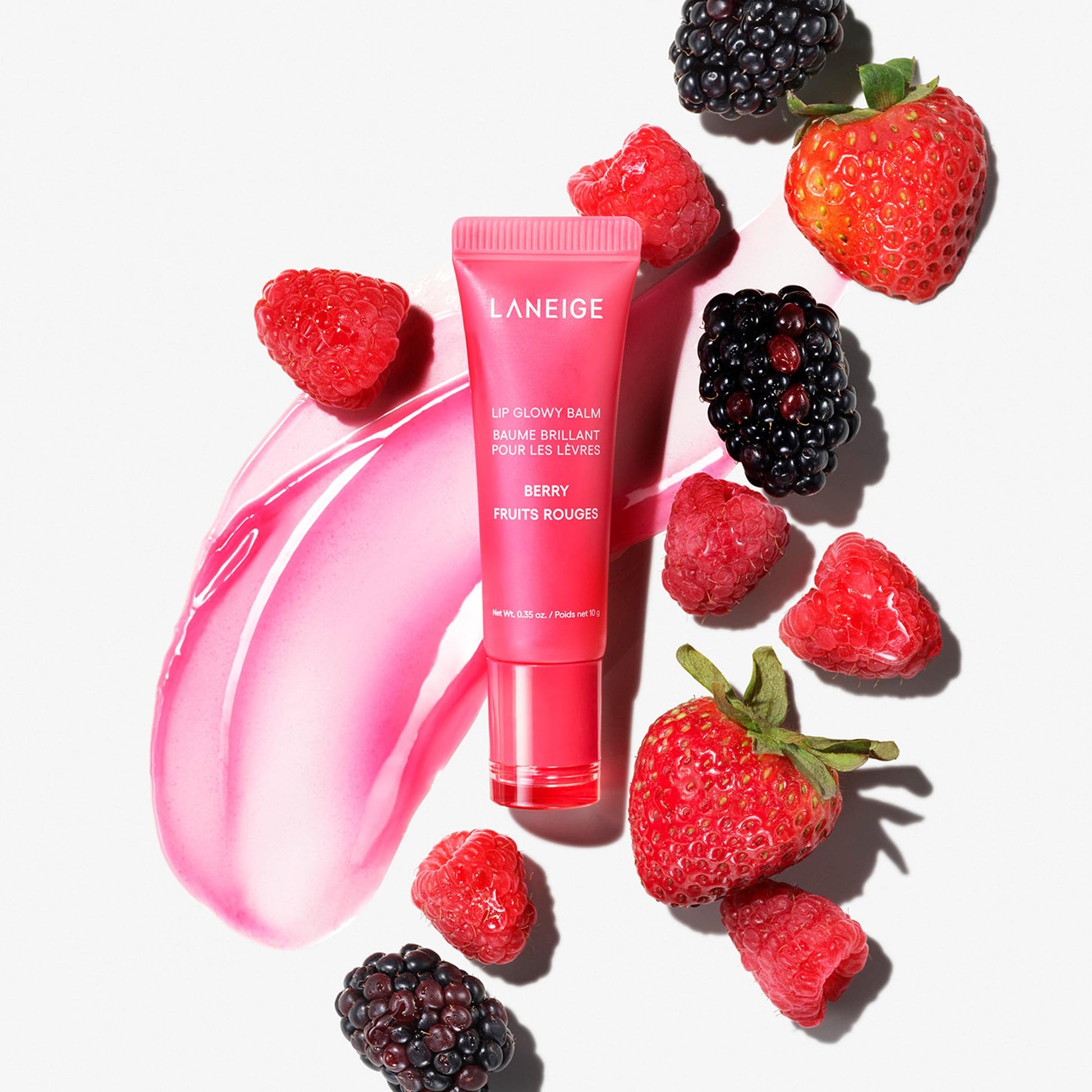 LANEIGE Lip Glowy Balm, Berry: Sheer Tinted Lip Moisturizer with Shea Butter, for Hydrating Shine & Soft Lips LANEIGE uk supplements