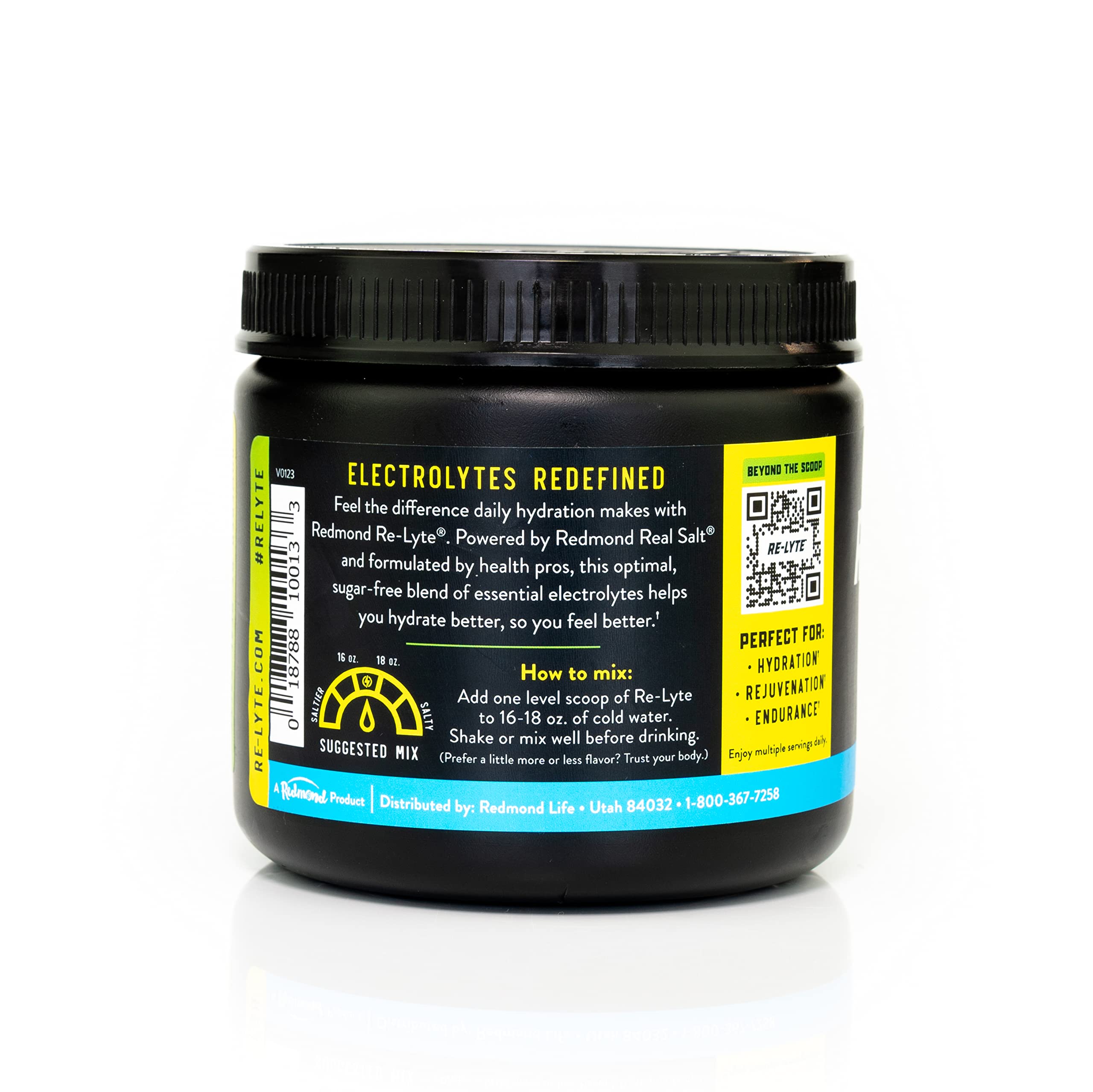 REDMOND Re-Lyte Electrolyte Drink Mix (Lemon Lime)… REDMOND uk supplements