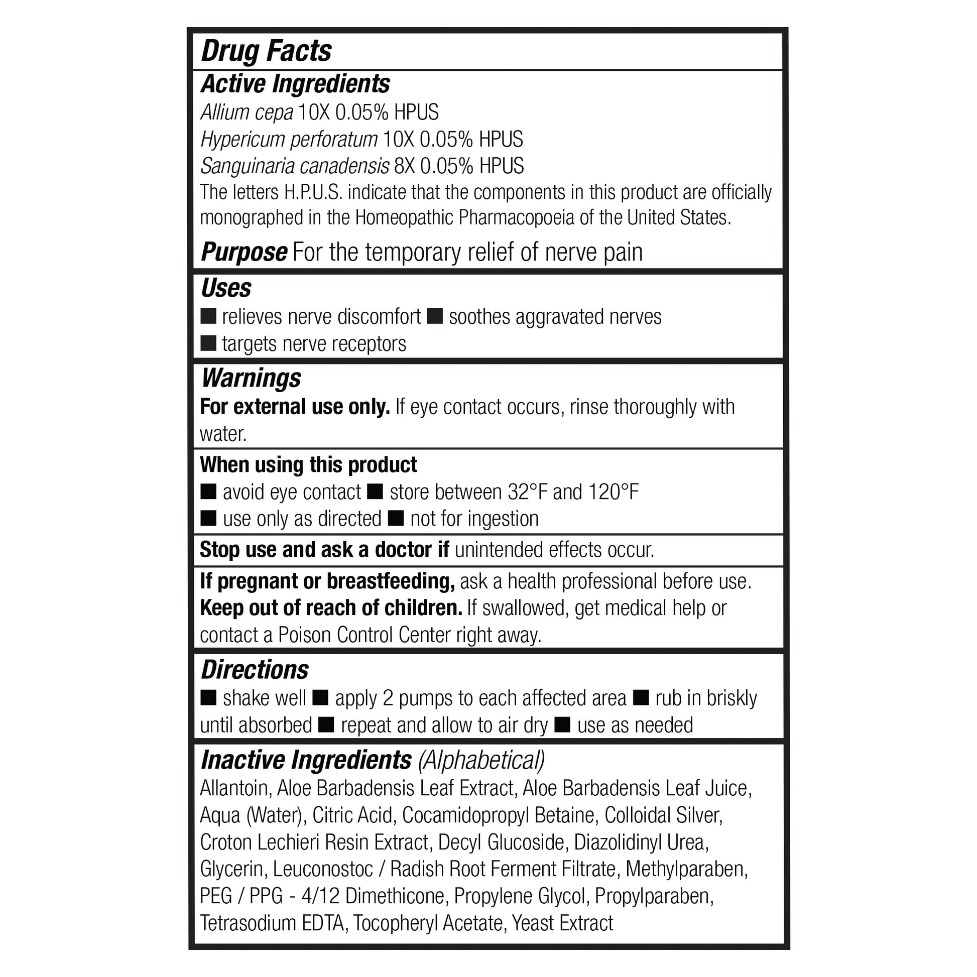 Theraworx Fast-Acting Nerve Relief Foam Aggravated Nerve Discomfort Relief - 7.1 oz - 1 Count Theraworx uk supplements