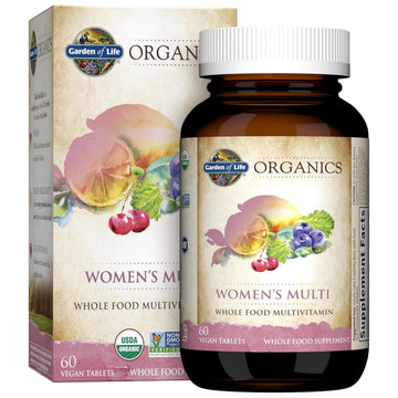 Garden of Life Organics Organic Multivitamin for Women - Womens Multi with Vitamin C, D, Folate, B6, B12, Biotin, Iron Garden of Life uk supplements