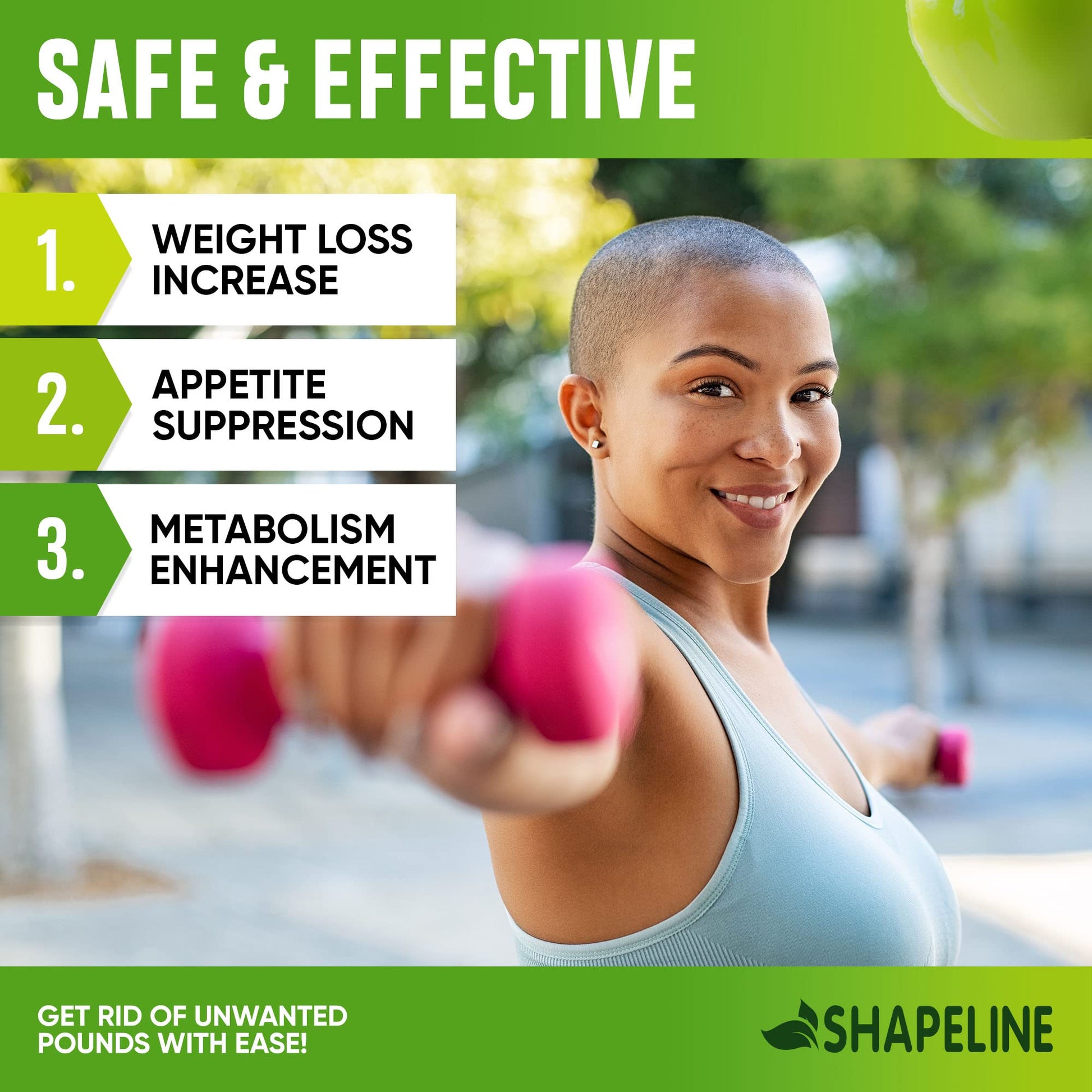Weight Loss Drops - Appetite Suppressant for Women & Men - Made in the USA - Natural SHAPELINE uk supplements