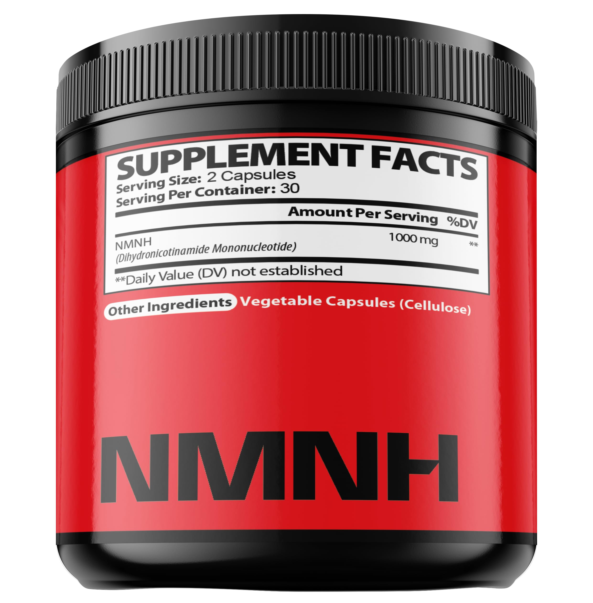 NMNH (Dihydronicotinamide Mononucleotide) -NMN Supplement Alternative - 1000mg per Serving NAD Supplement to Support NAD - 60 Capsules - 30 Days Supply Satoomi uk supplements
