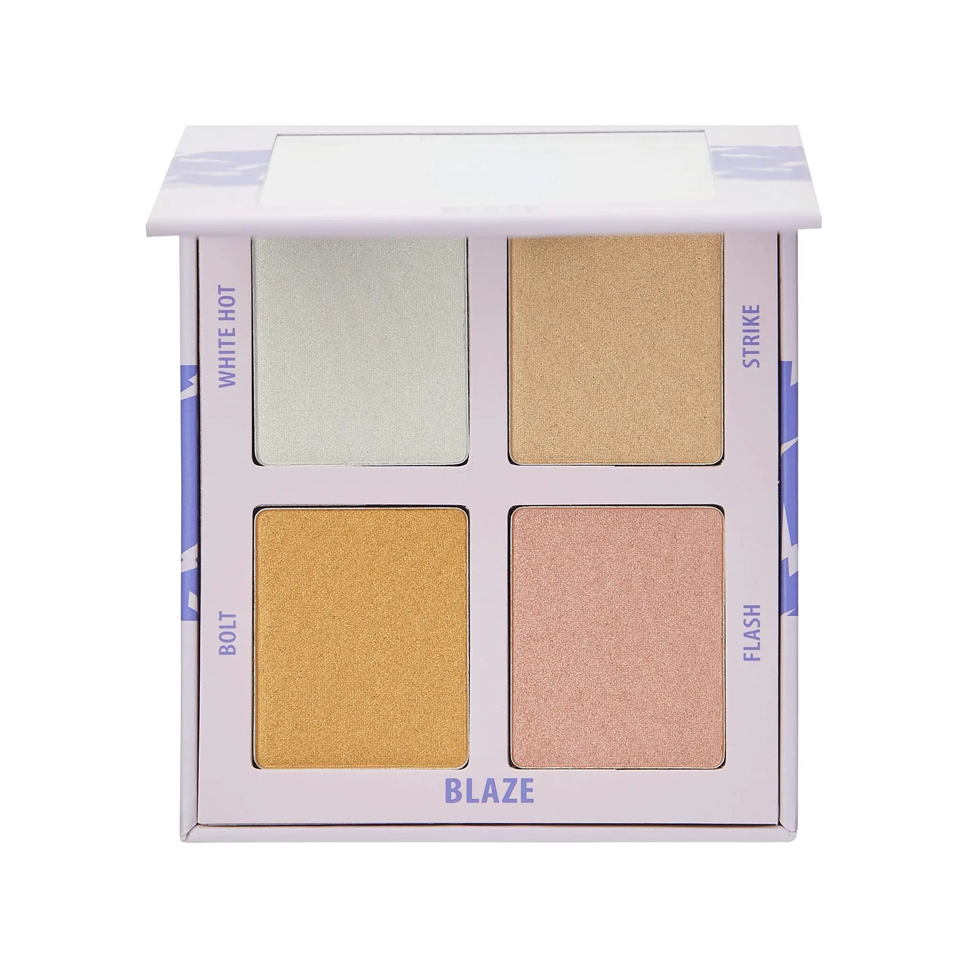 Carter Beauty By Marissa Carter Mini Highlighter Palette | Long Lasting Makeup | Shimmer & Matte Shades (Blaze) Carter Beauty uk supplements