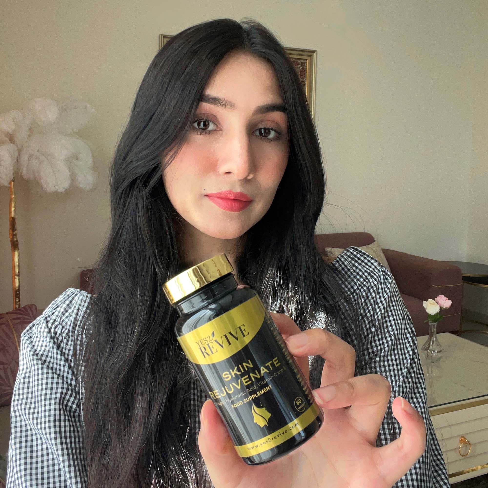 YES2 REVIVE Marine Collagen Capsules - Enhanced with Hyaluronic Acid Vitamin C & E Skin Rejuvenate YES2 REVIVE uk supplements