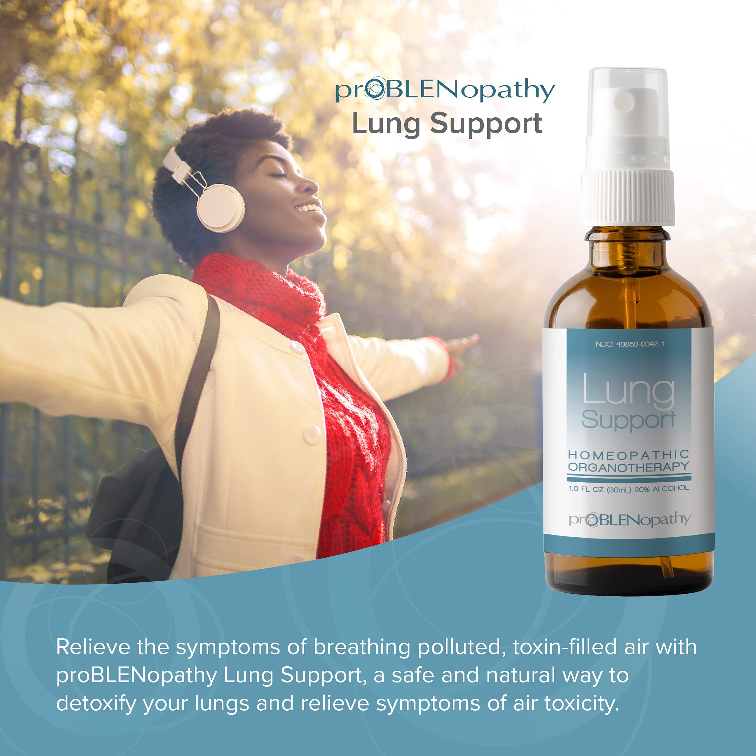 proBLENopathy Lung Support Oral Spray 30-Day Supply - Respiratory Protection & Toxin Removal proBLENopathy uk supplements