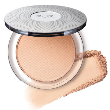 PUR Beauty 4-in-1 Pressed Mineral Makeup Powder Foundation with SPF 15 - Concealer & Finishing Compact Pressed Powder for Face - Buildable Medium to Full Coverage Foundation Powder (Blush Medium) PÜR MINERALS uk supplements