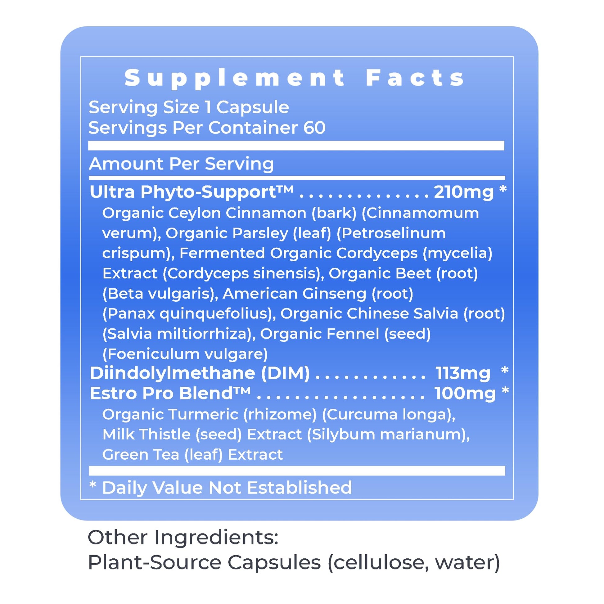 Premier Research Labs Estro Flavone - DIM Supplement, DIM Complex, DIM for Men & Women, Diindolylmethane Estrogen Support, Hormone Balance Support - 60 Vegetarian Capsules Premier Research Labs uk supplements